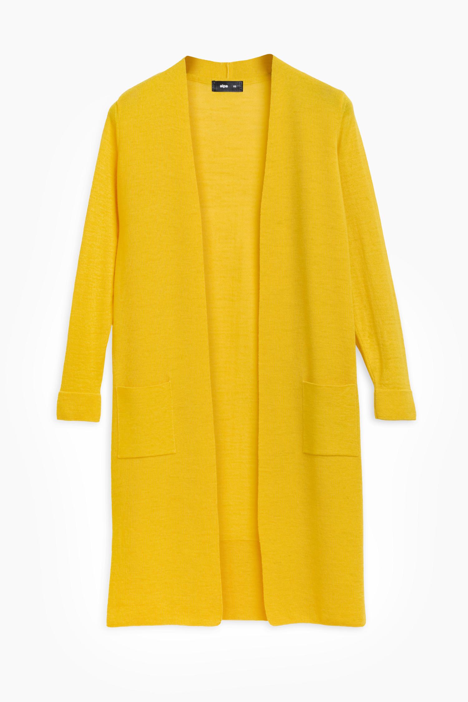 Joy-neuletakki, keltainen