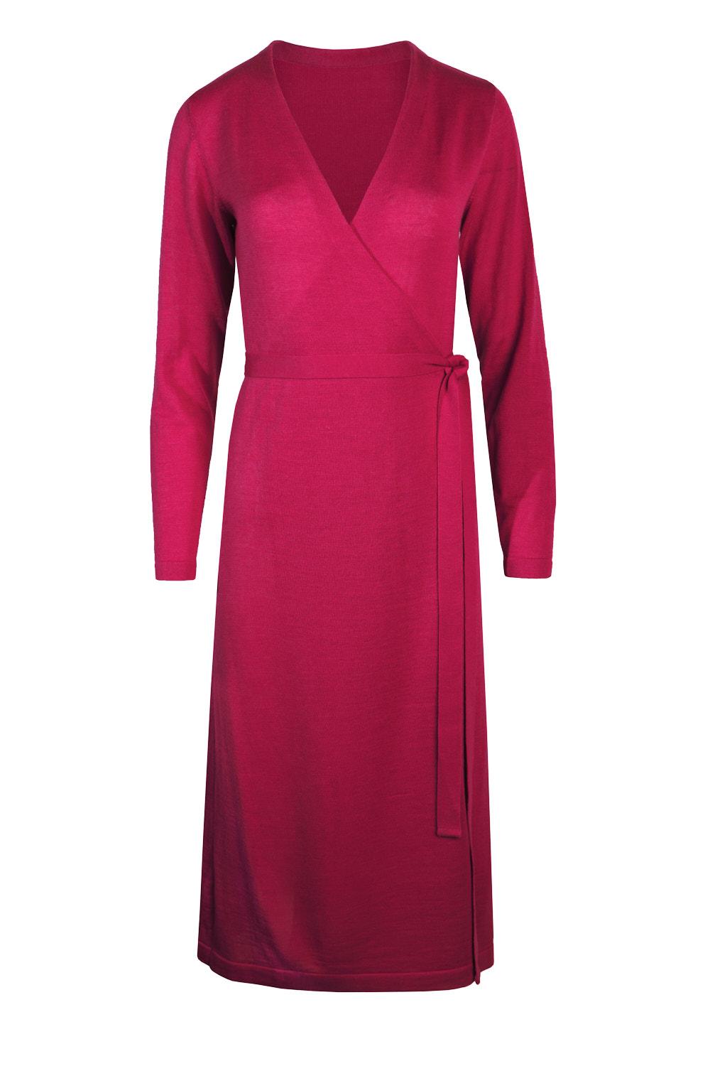 Lily-kietaisumekko, Fuksia, L, 2 LK, #7520