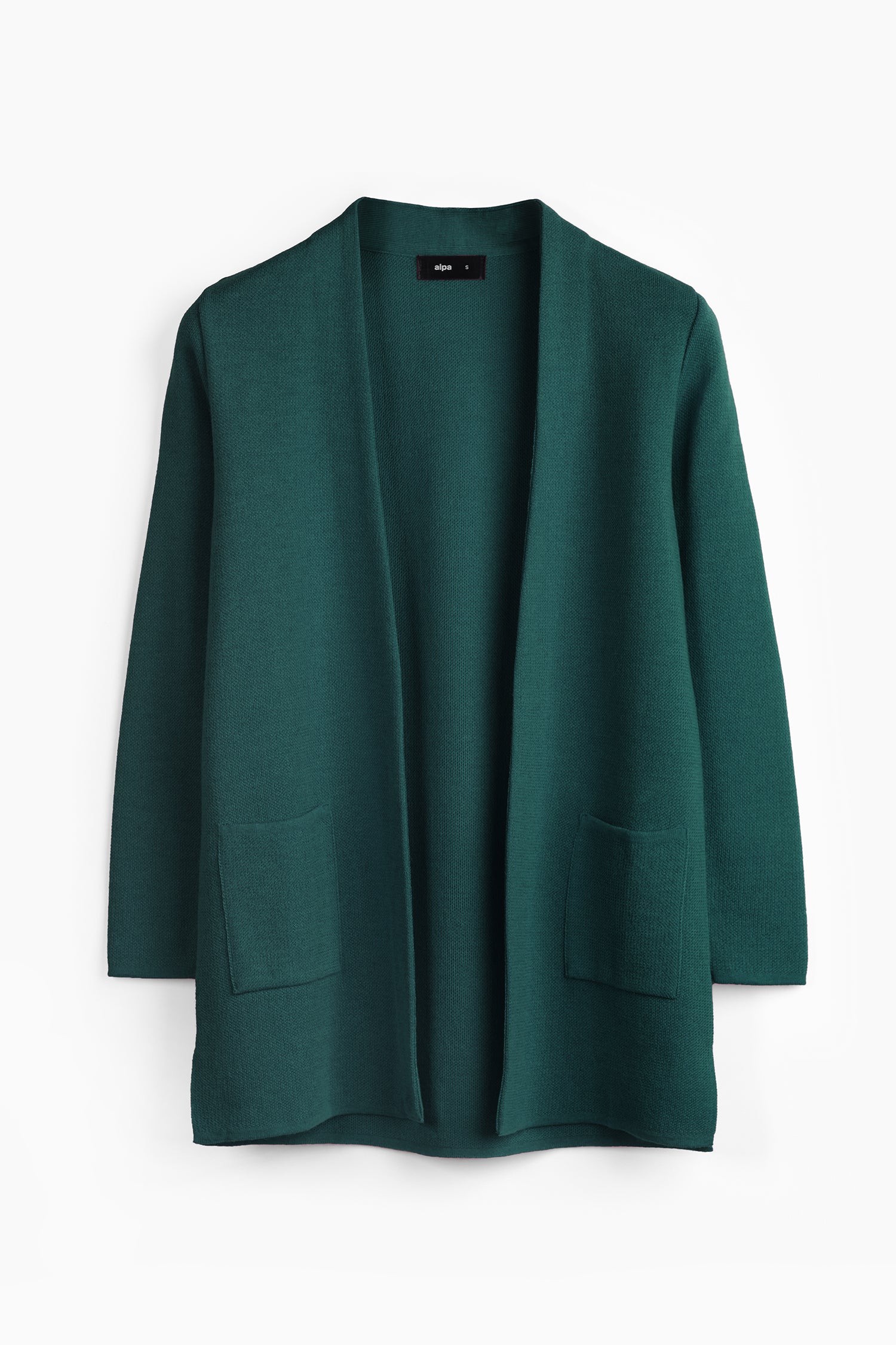 Woods-neuletakki, havunvihreä