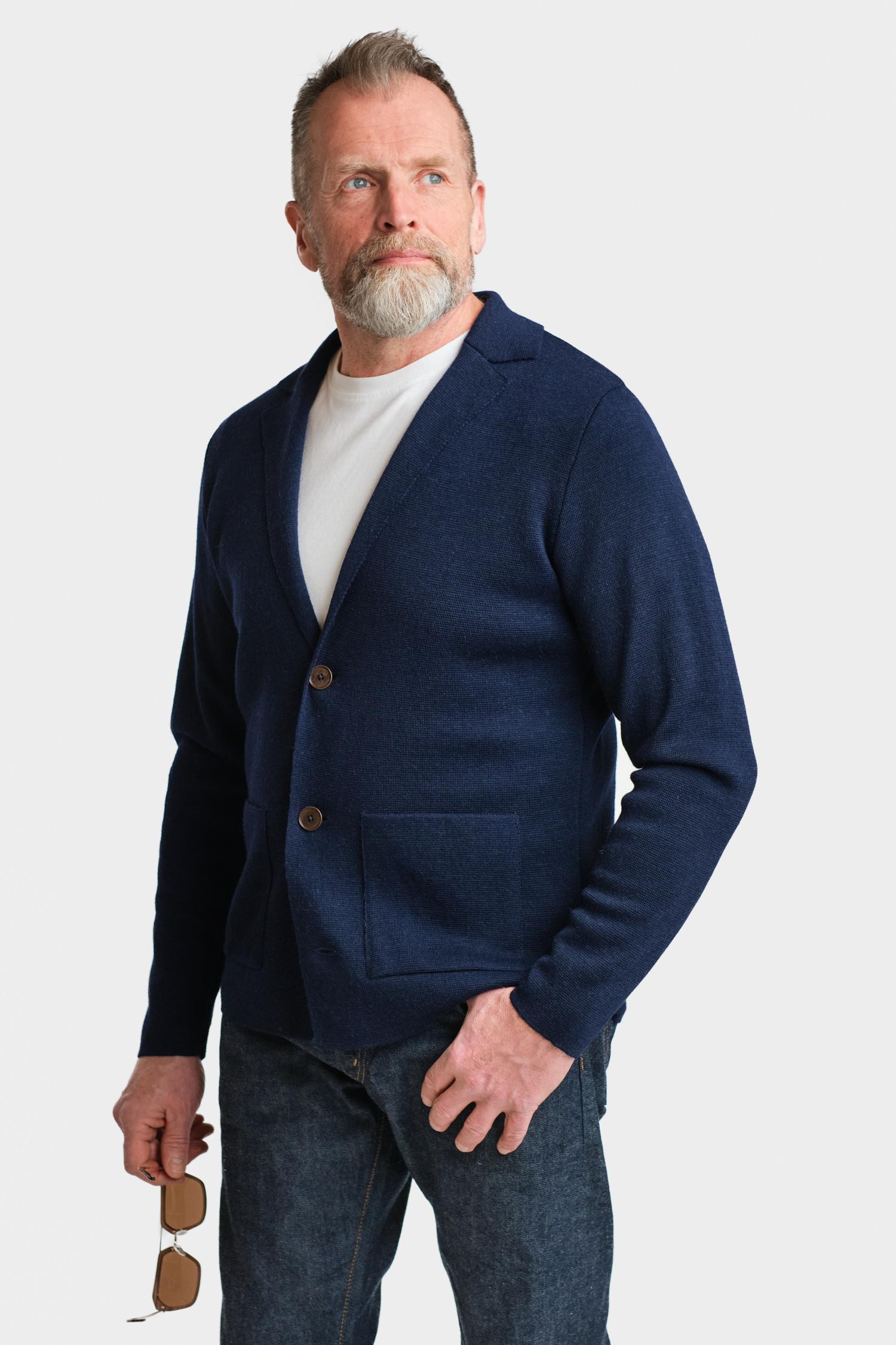 Blaze-neuletakki, Navy, M, 1 LK, #7416
