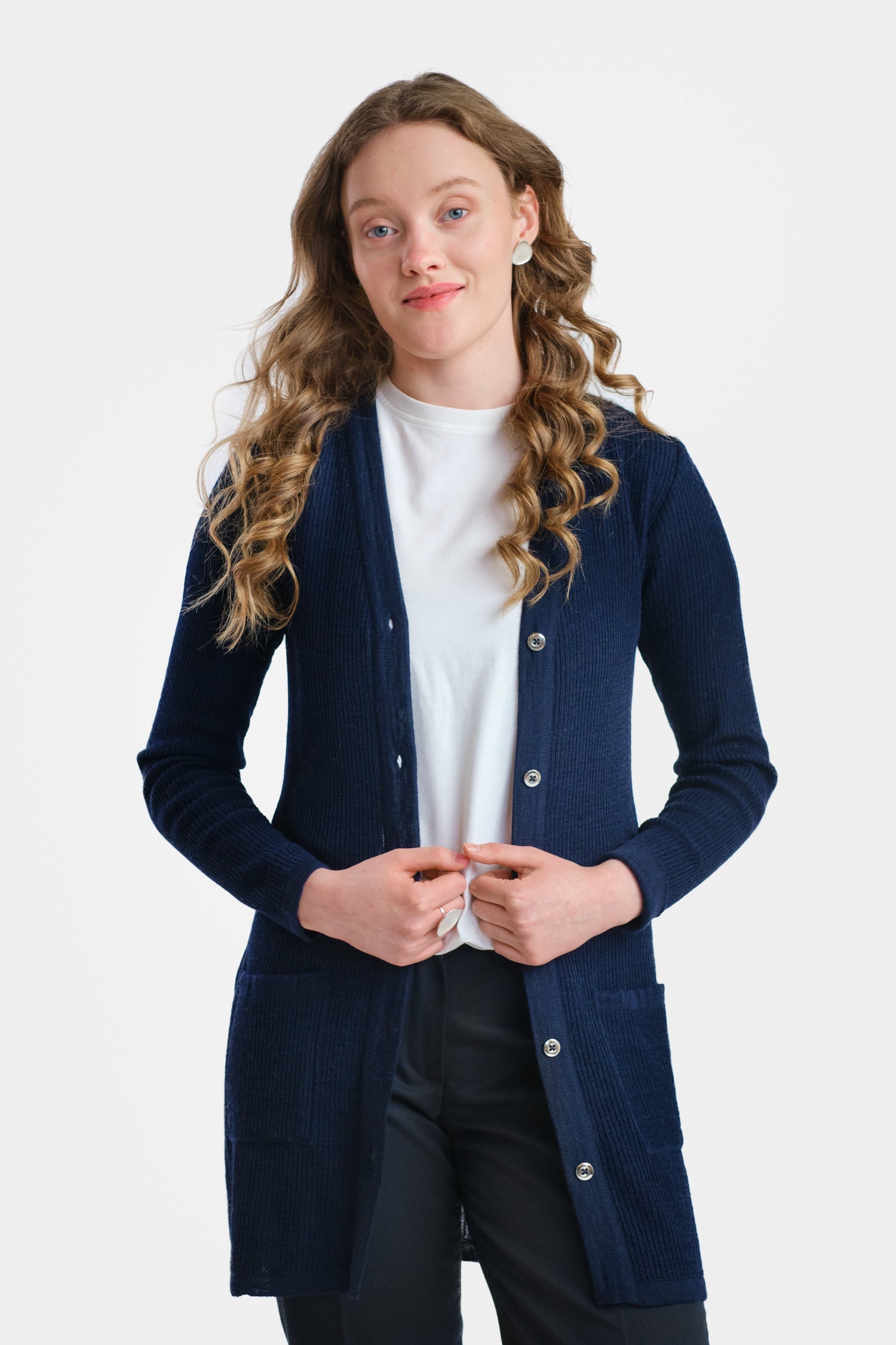 Rain 2.0-neuletakki, Navy, M, 1 LK, #7525