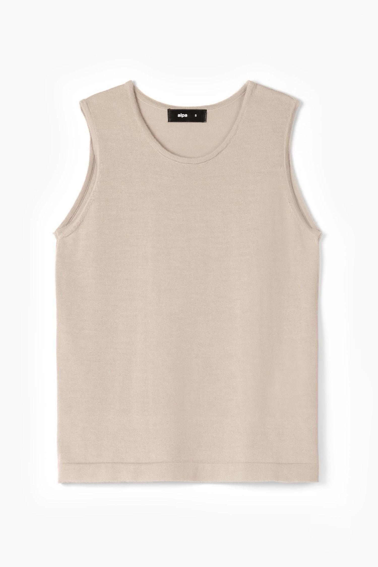 Sense-neuletoppi, beige