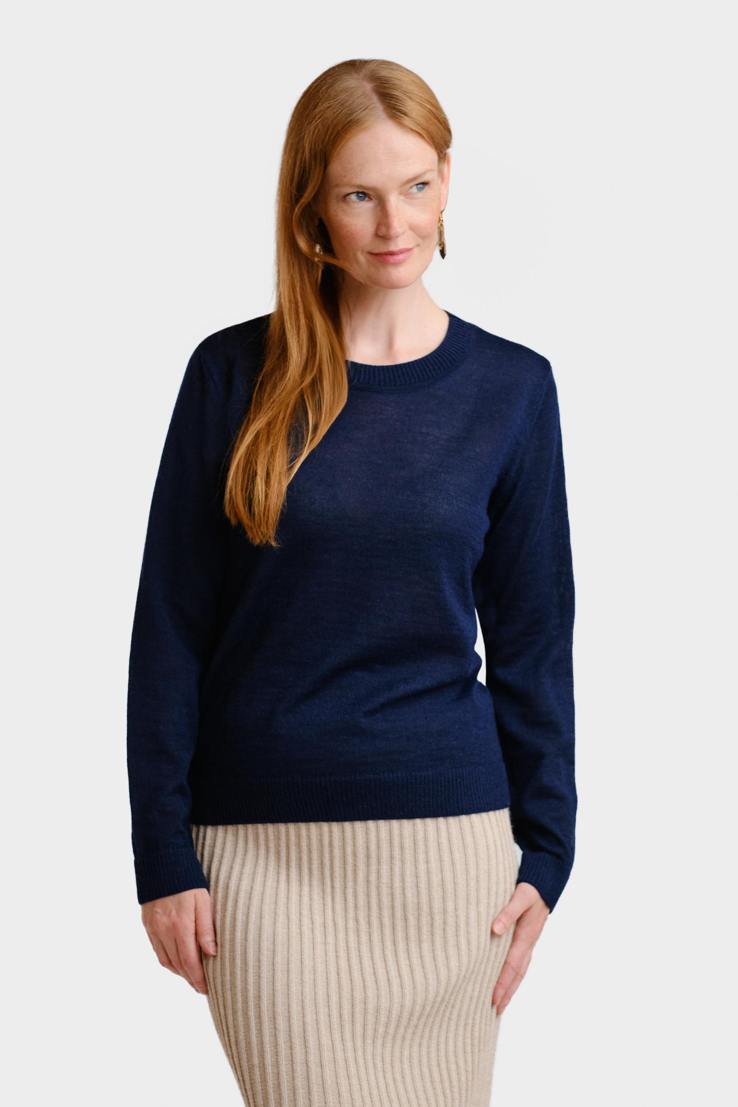 Clear-neulepusero, navy