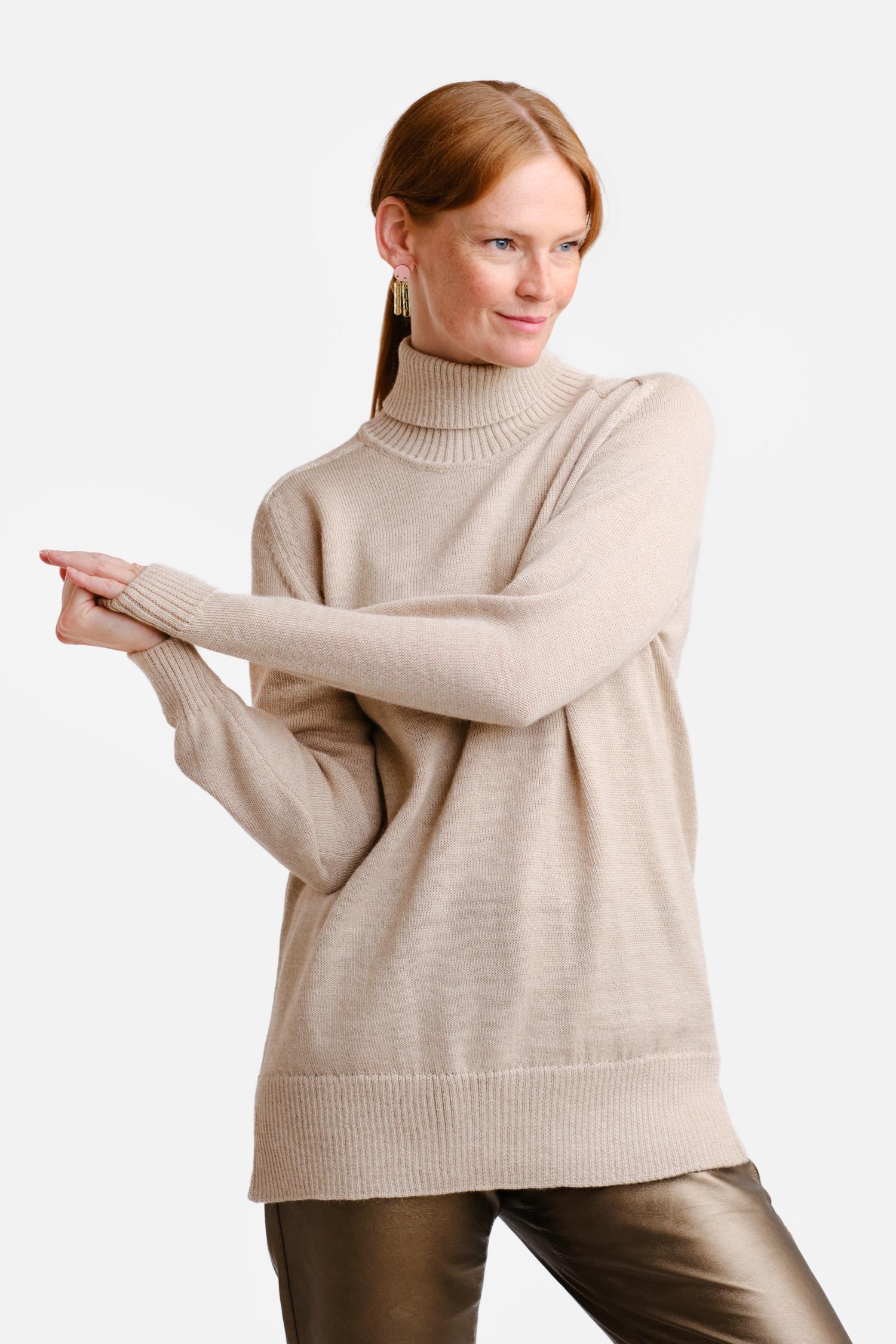 Mellow-pooloneule, Beige, M/L, 1 LK, #5789