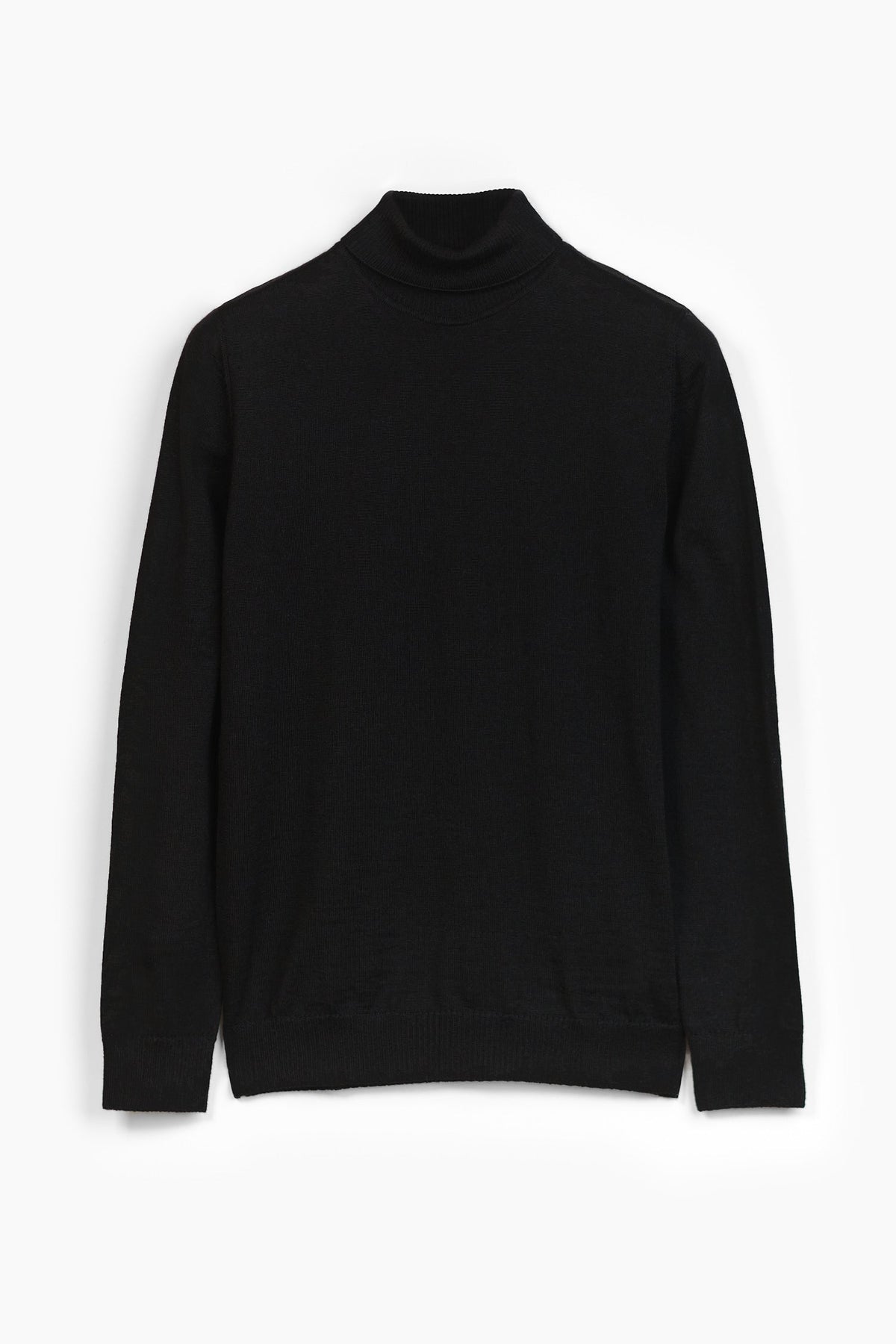 Roll neck-pooloneule, Musta, L, 1 LK, #7392