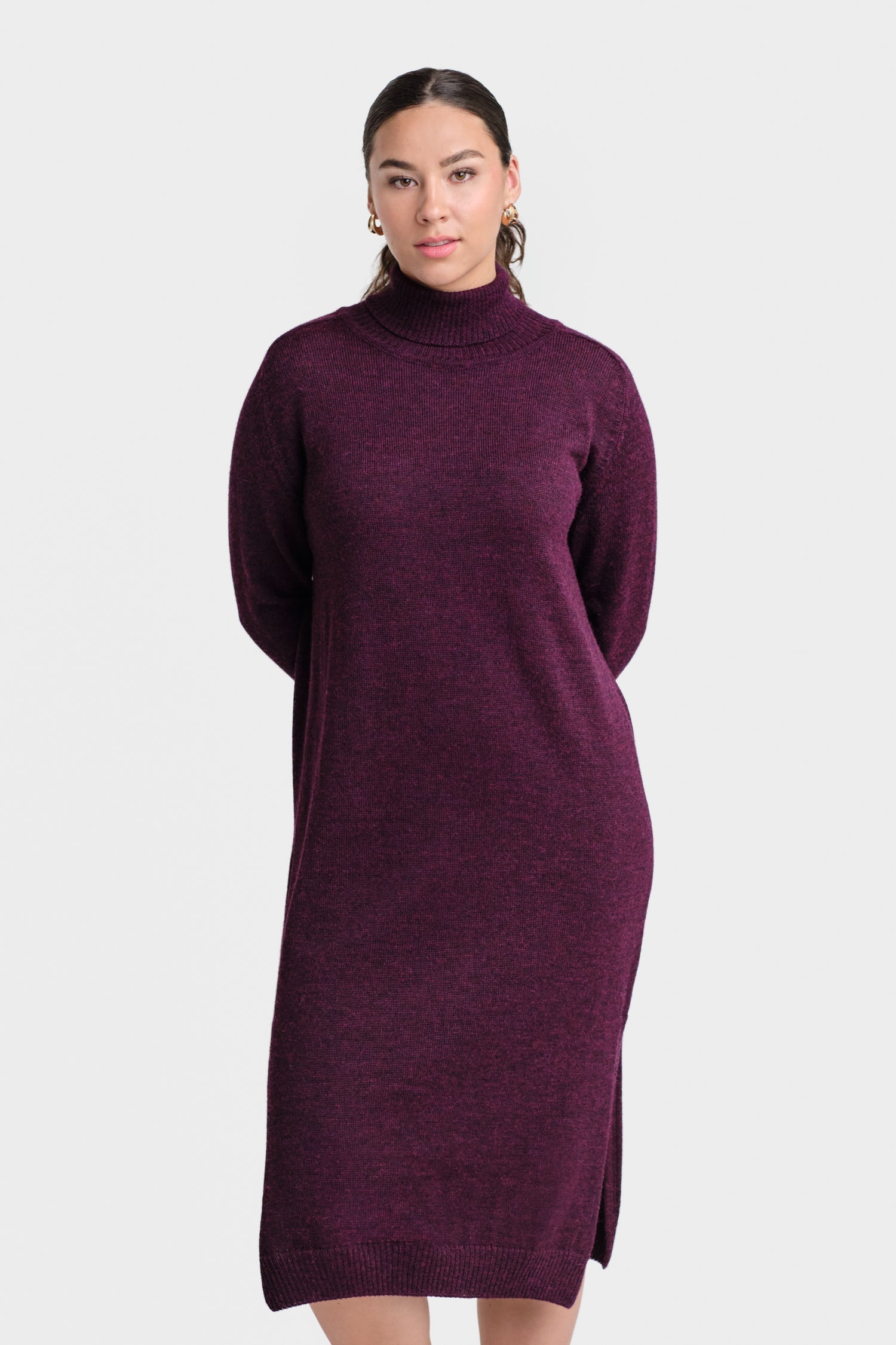 Cozy-maksimekko, Luumu, XL/XXL, 2 LK, #6618