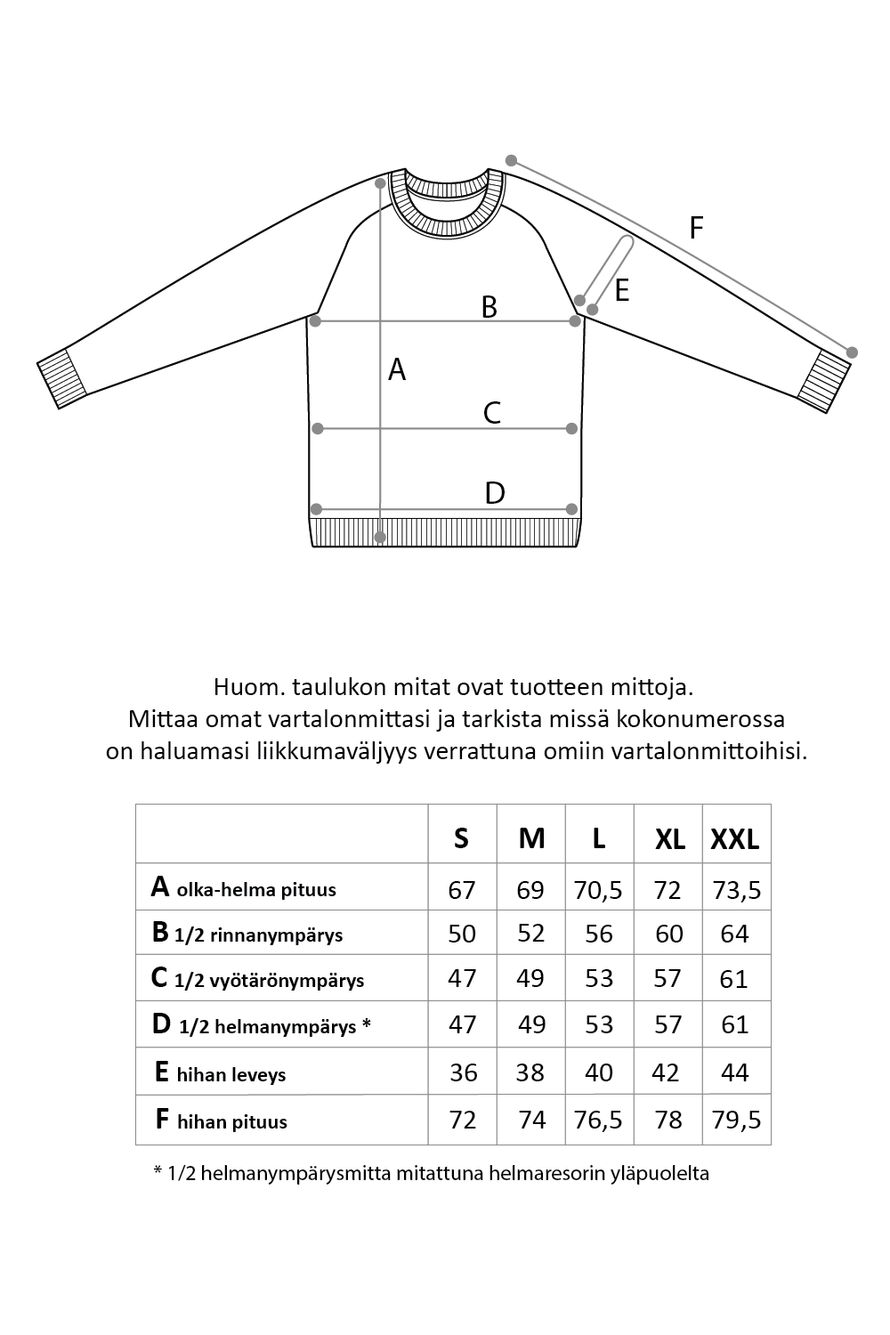 Crew neck Lite-neule, Luumu, M, 2 LK, #7323