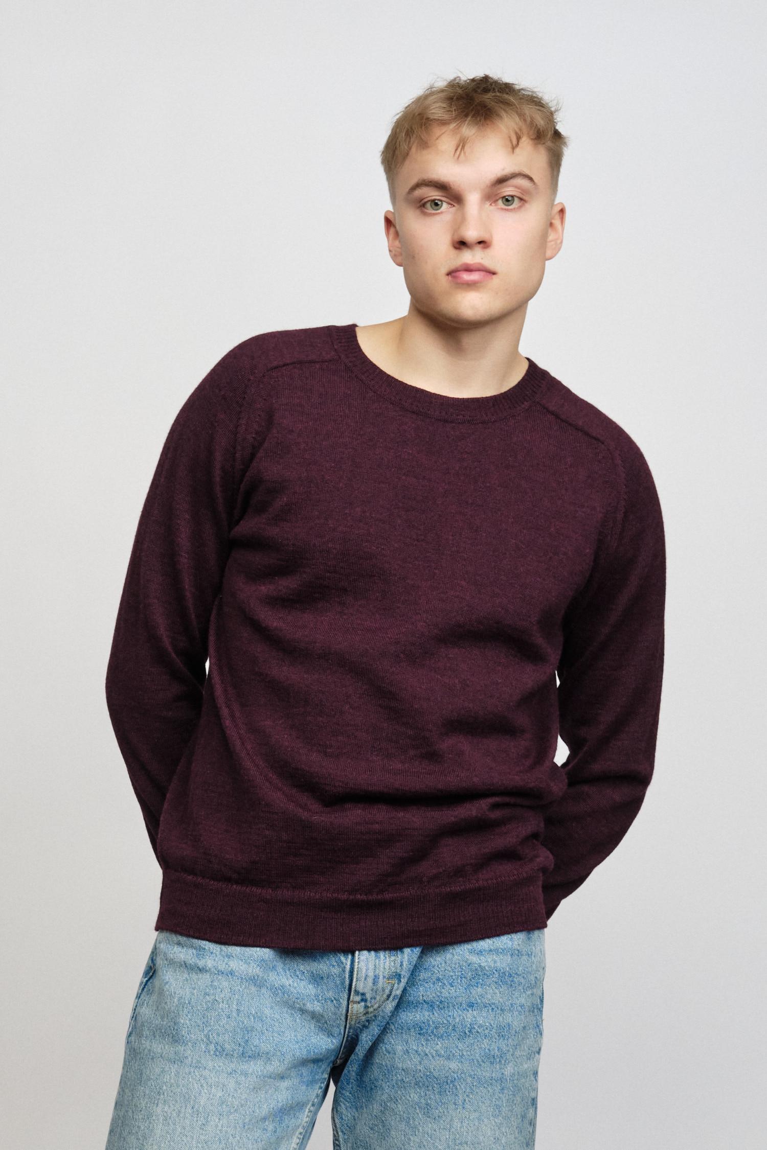 Crew neck Lite-neule, Luumu, M, 2 LK, #7323