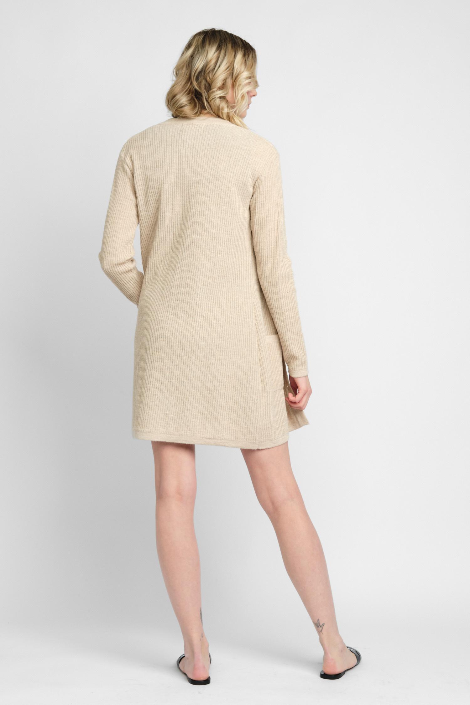 Rain-neuletakki, Beige, S, 2 LK, #7475