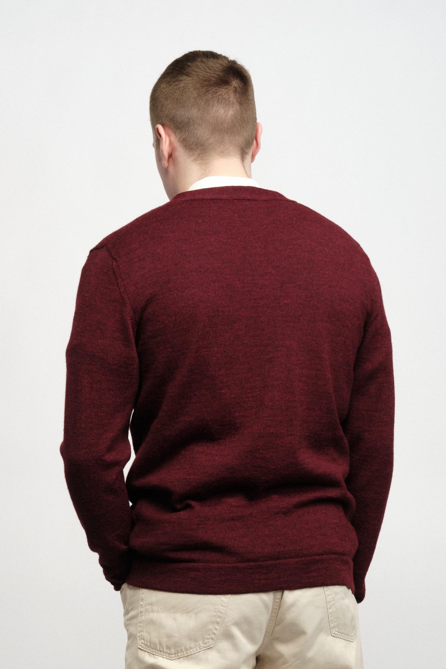 Stone-neuletakki, Burgundi, M, 1 LK, #7223