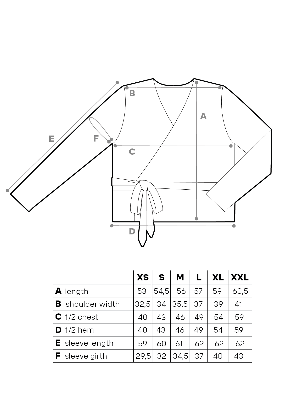 Size chart image 1