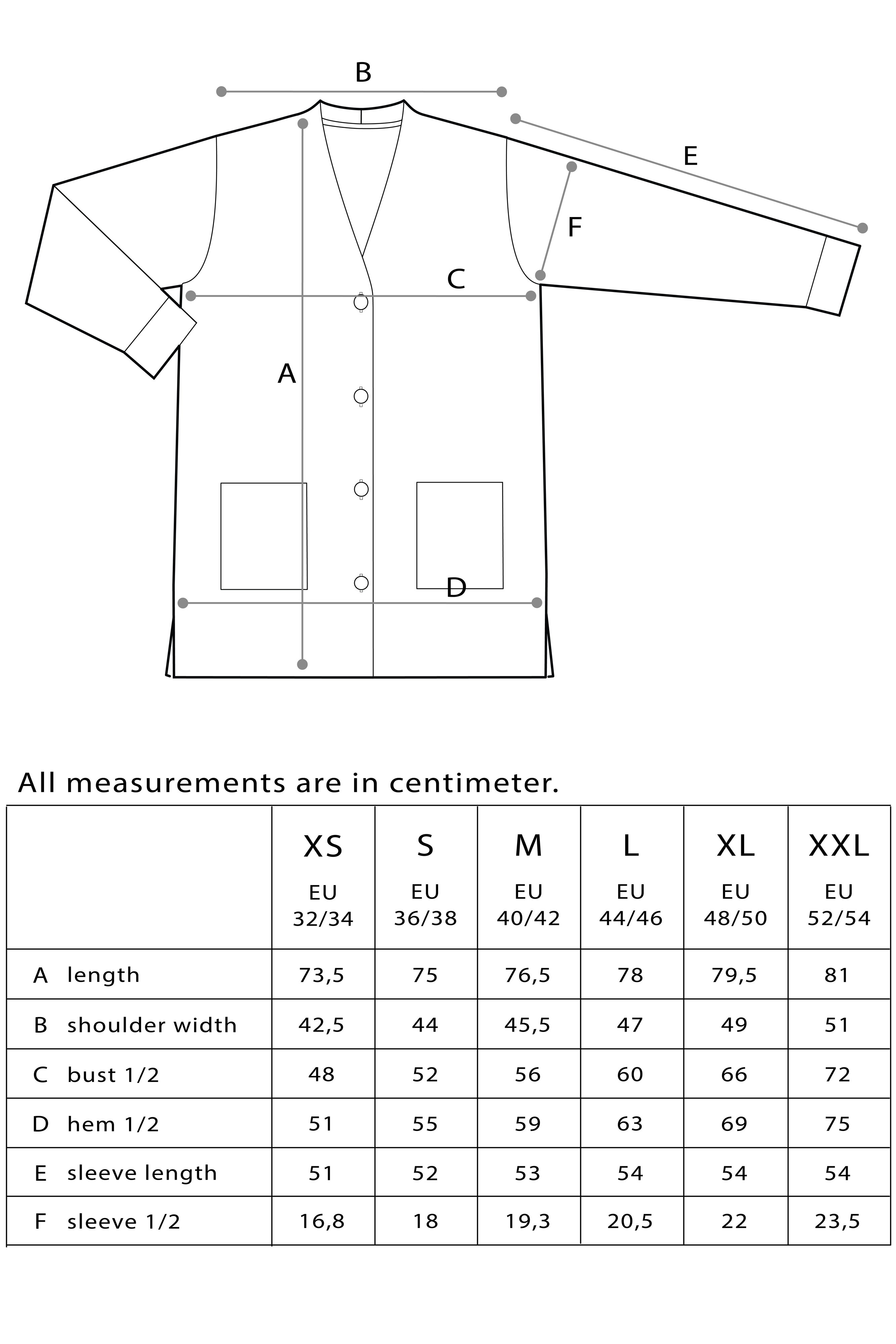 Size chart image 1