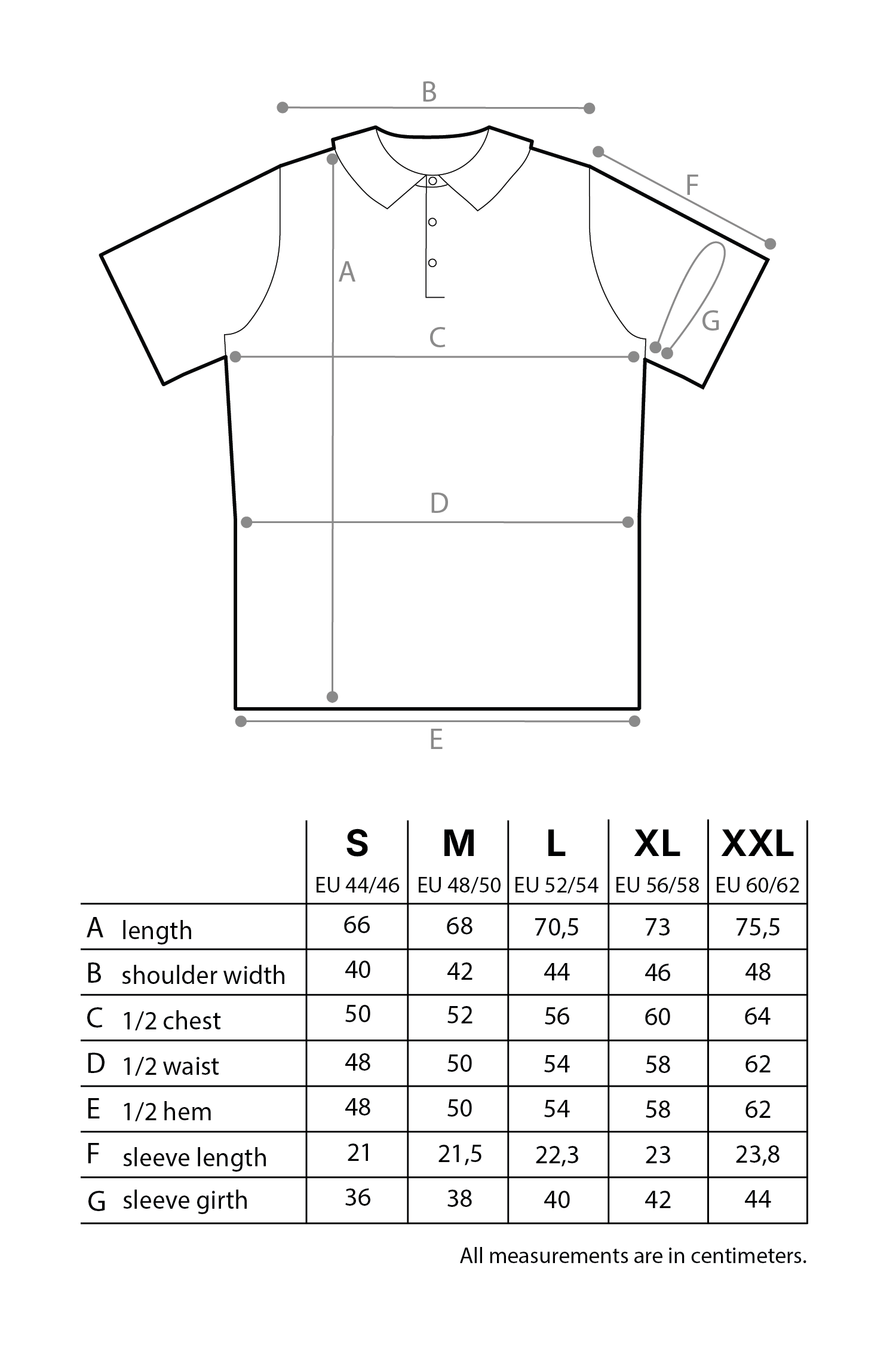 Size chart image 1