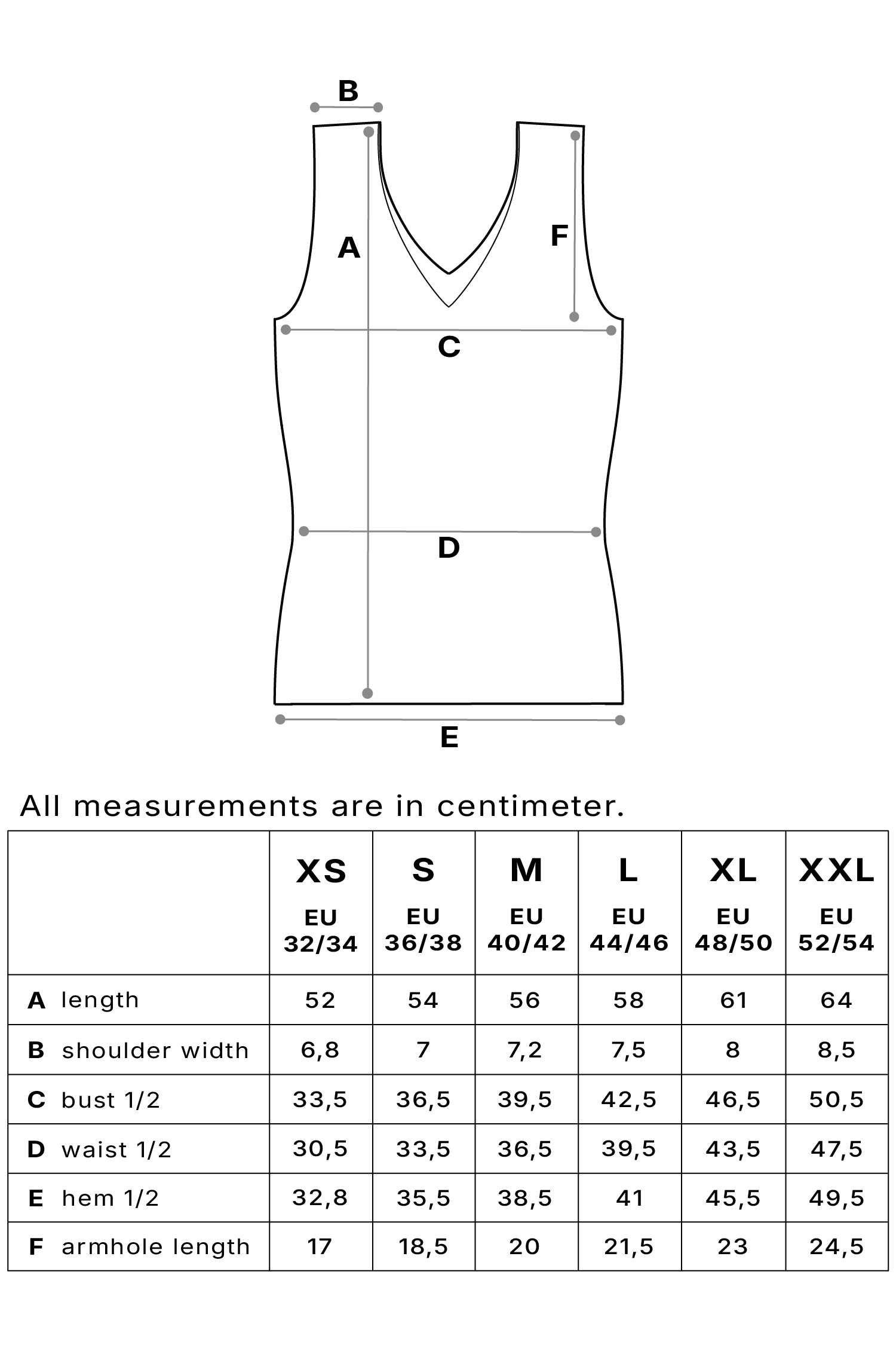 Size chart image 1