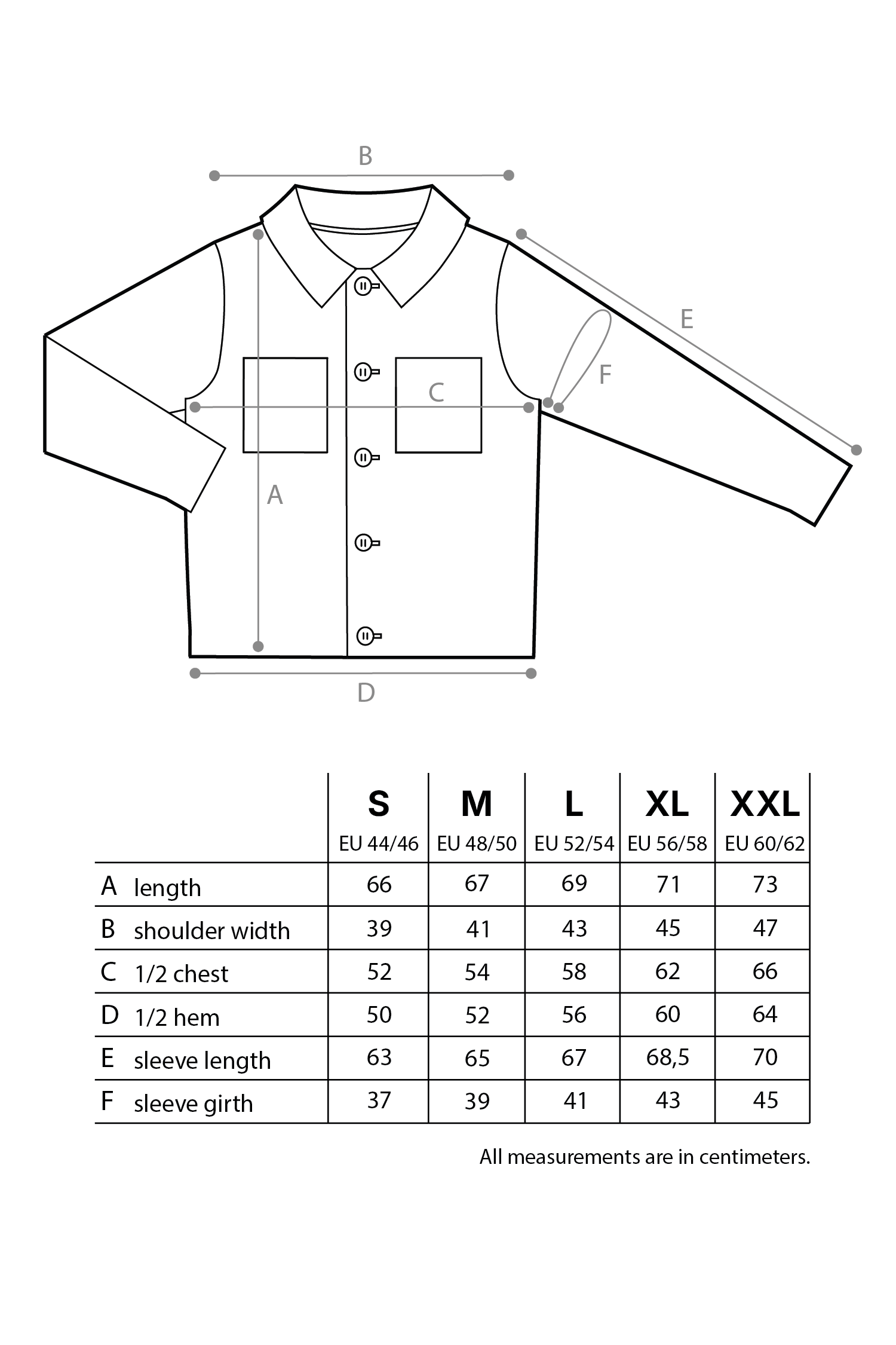 Size chart image 1