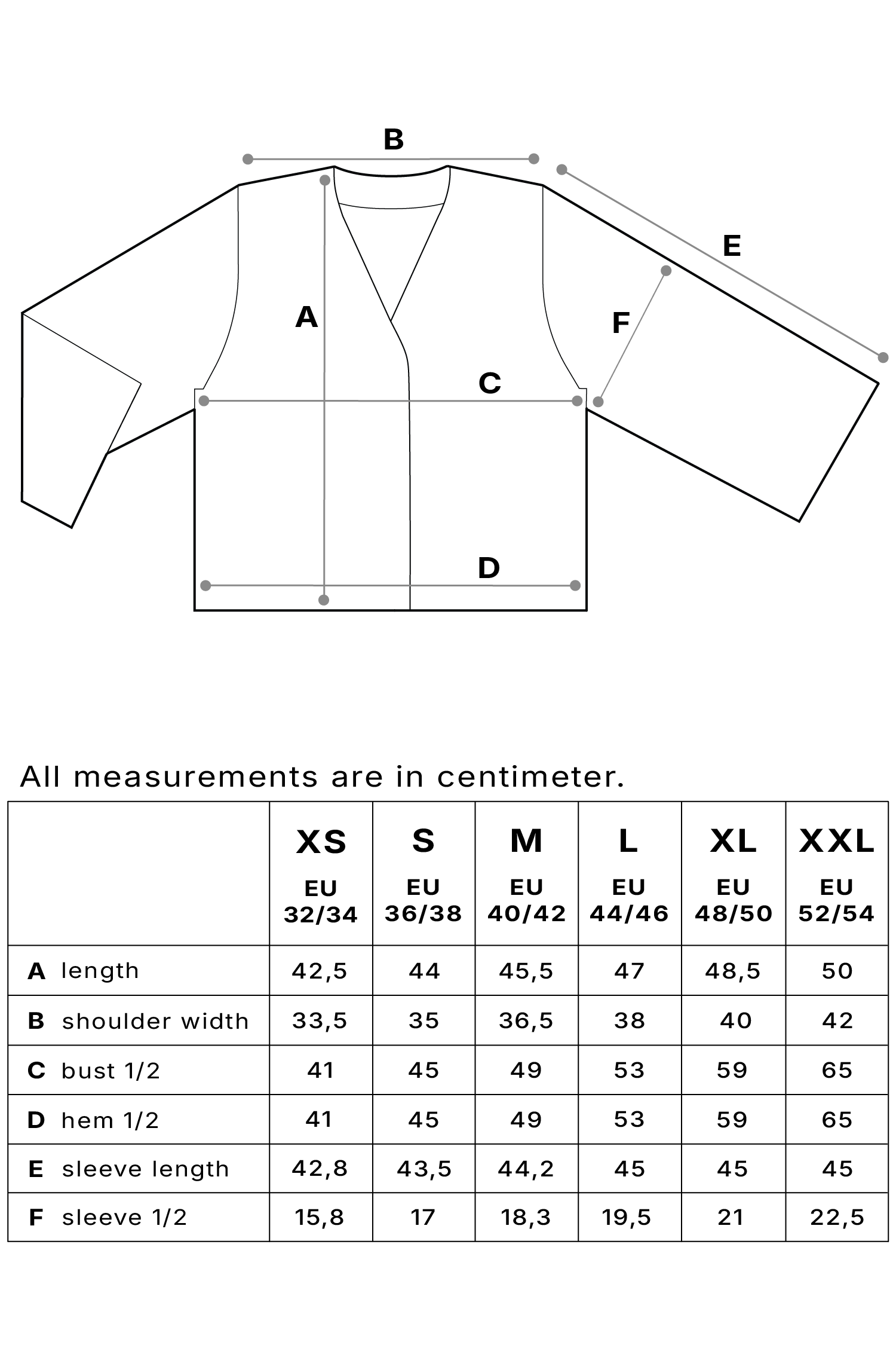 Size chart image 1