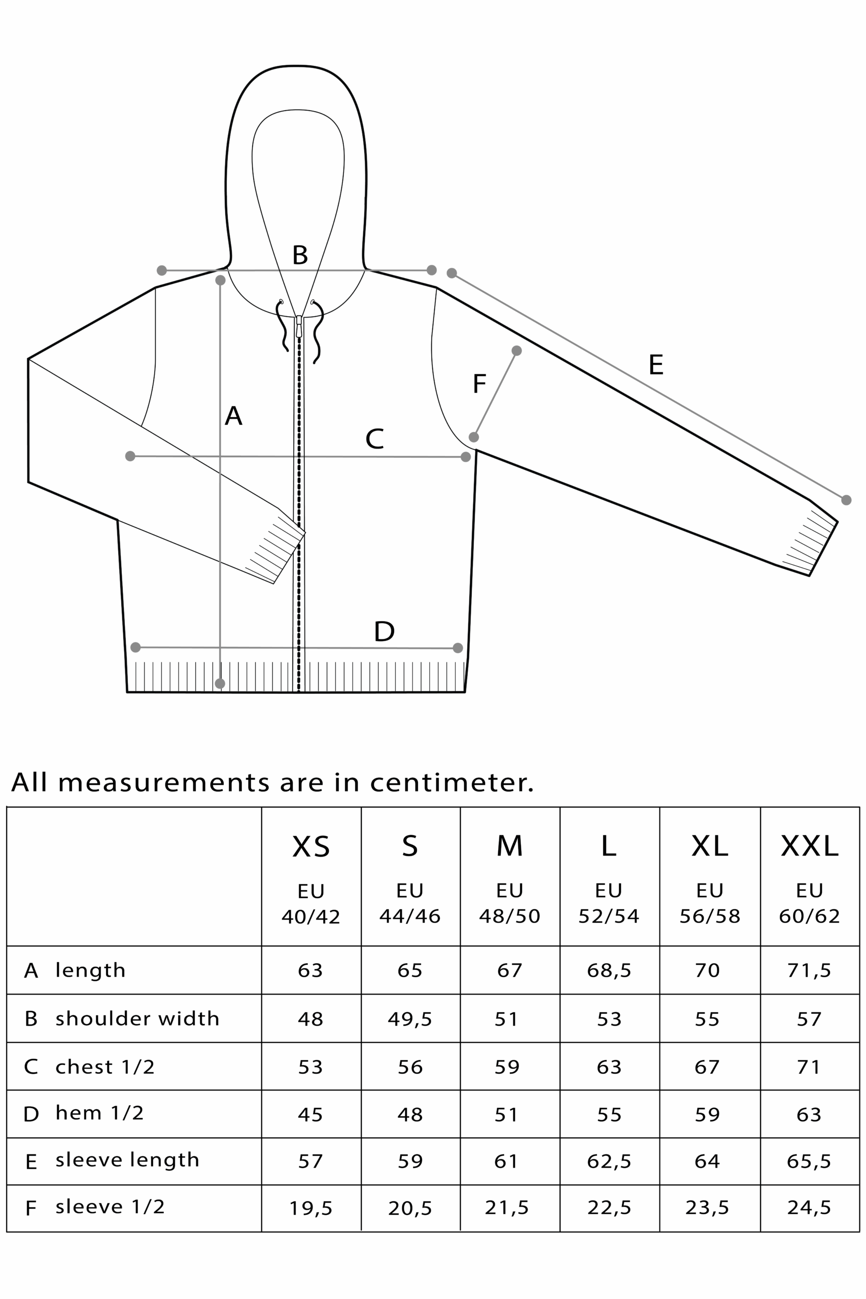 Size chart image 1