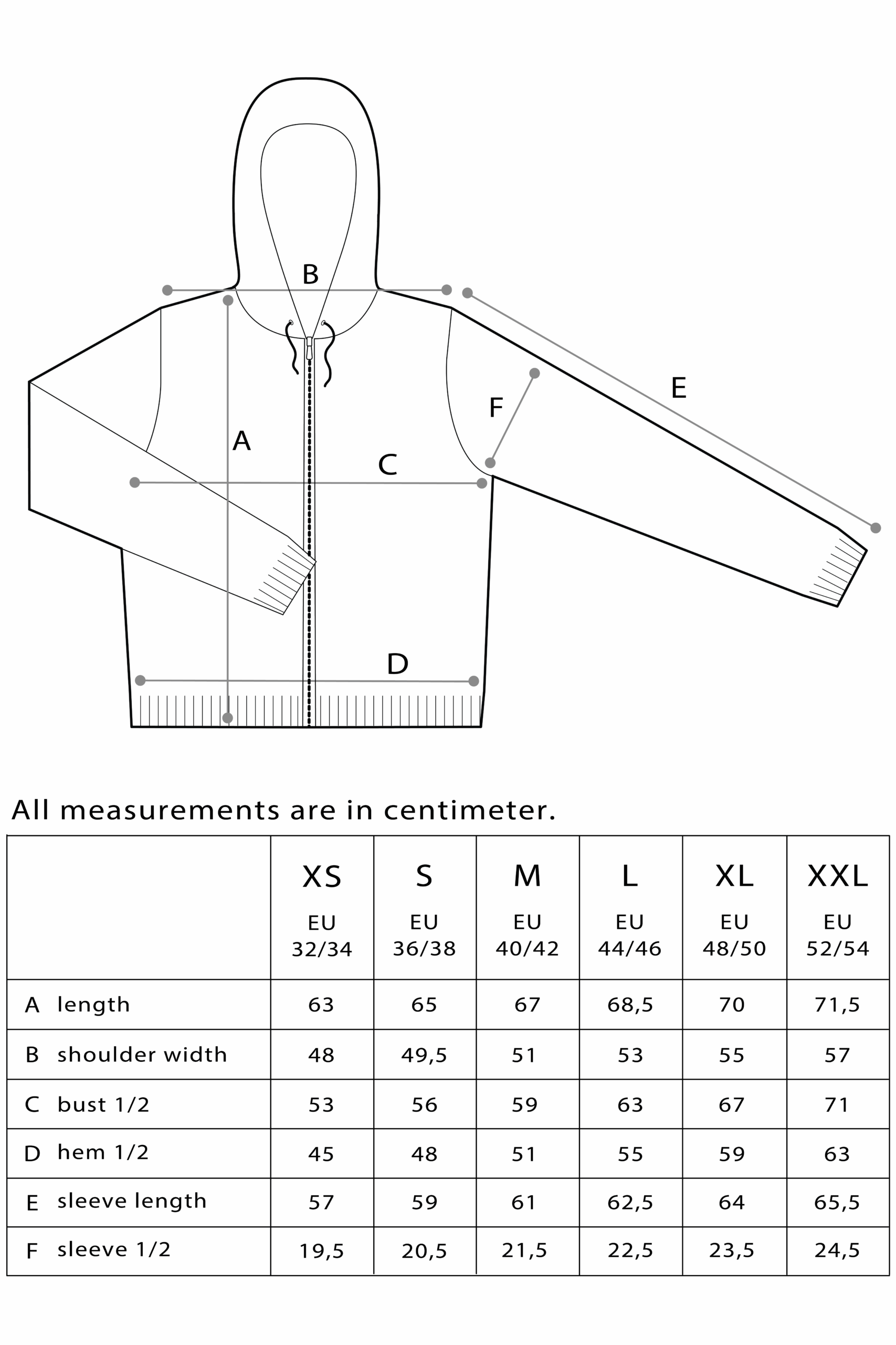 Size chart image 1