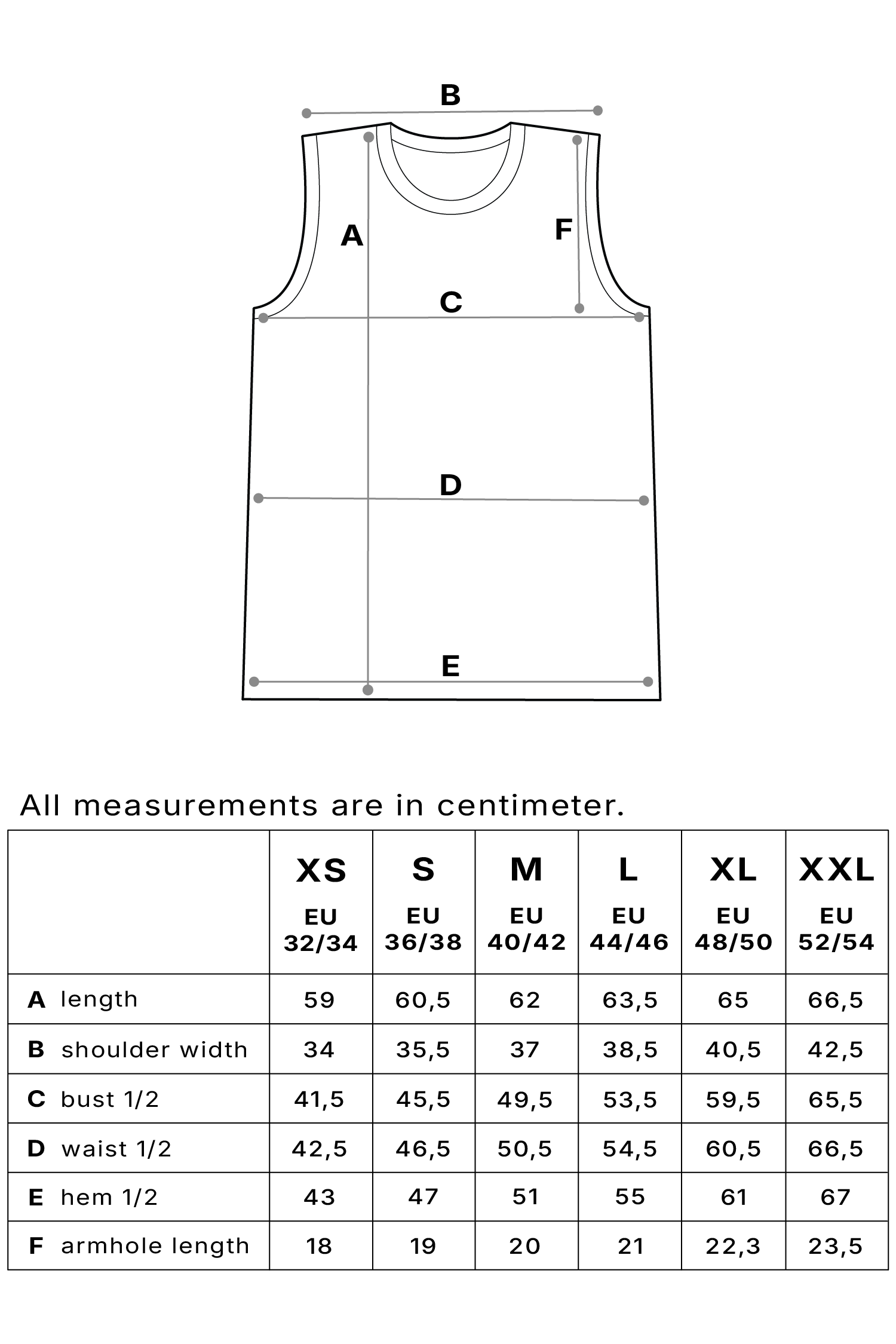 Size chart image 1