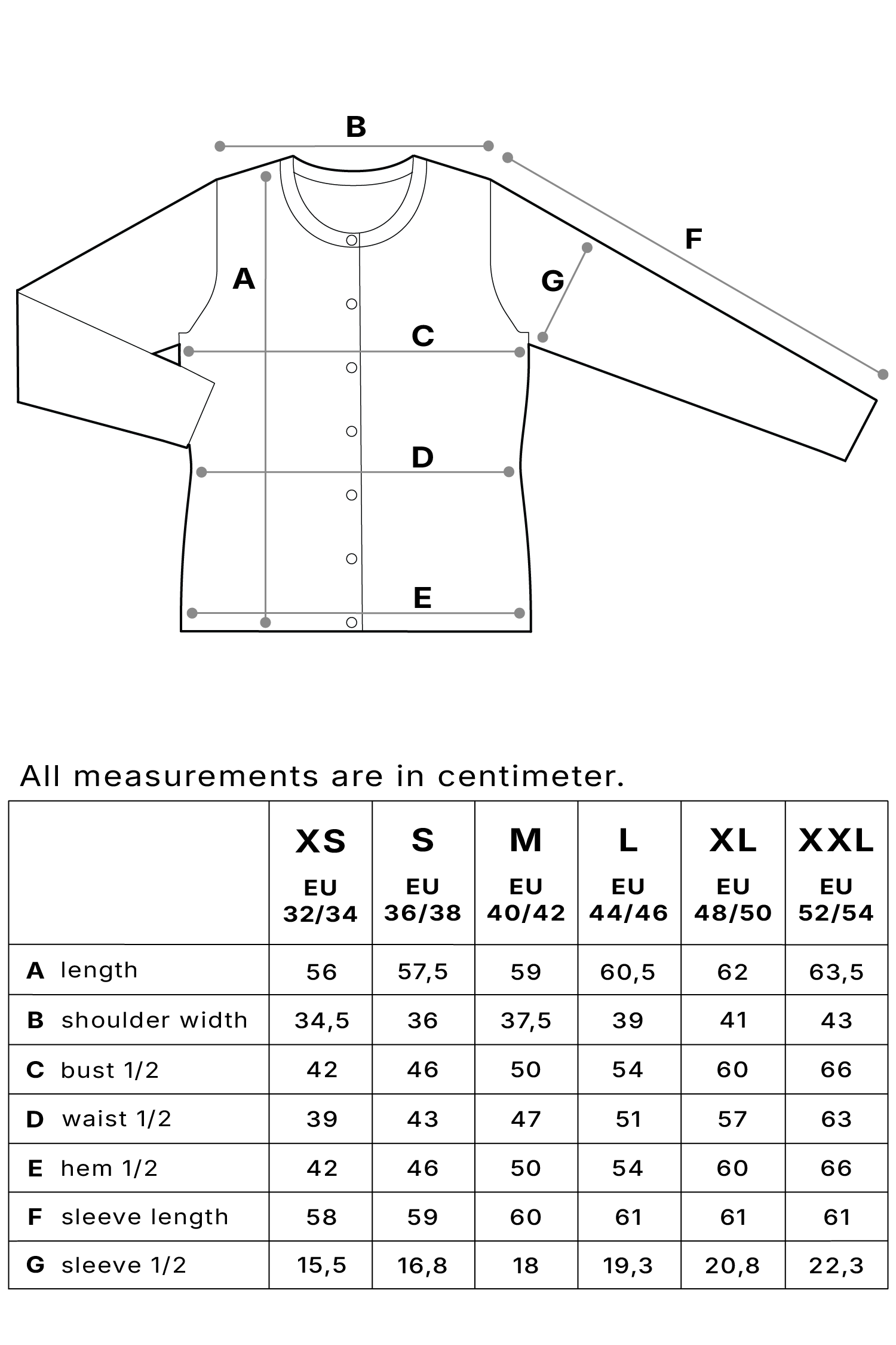 Size chart image 1