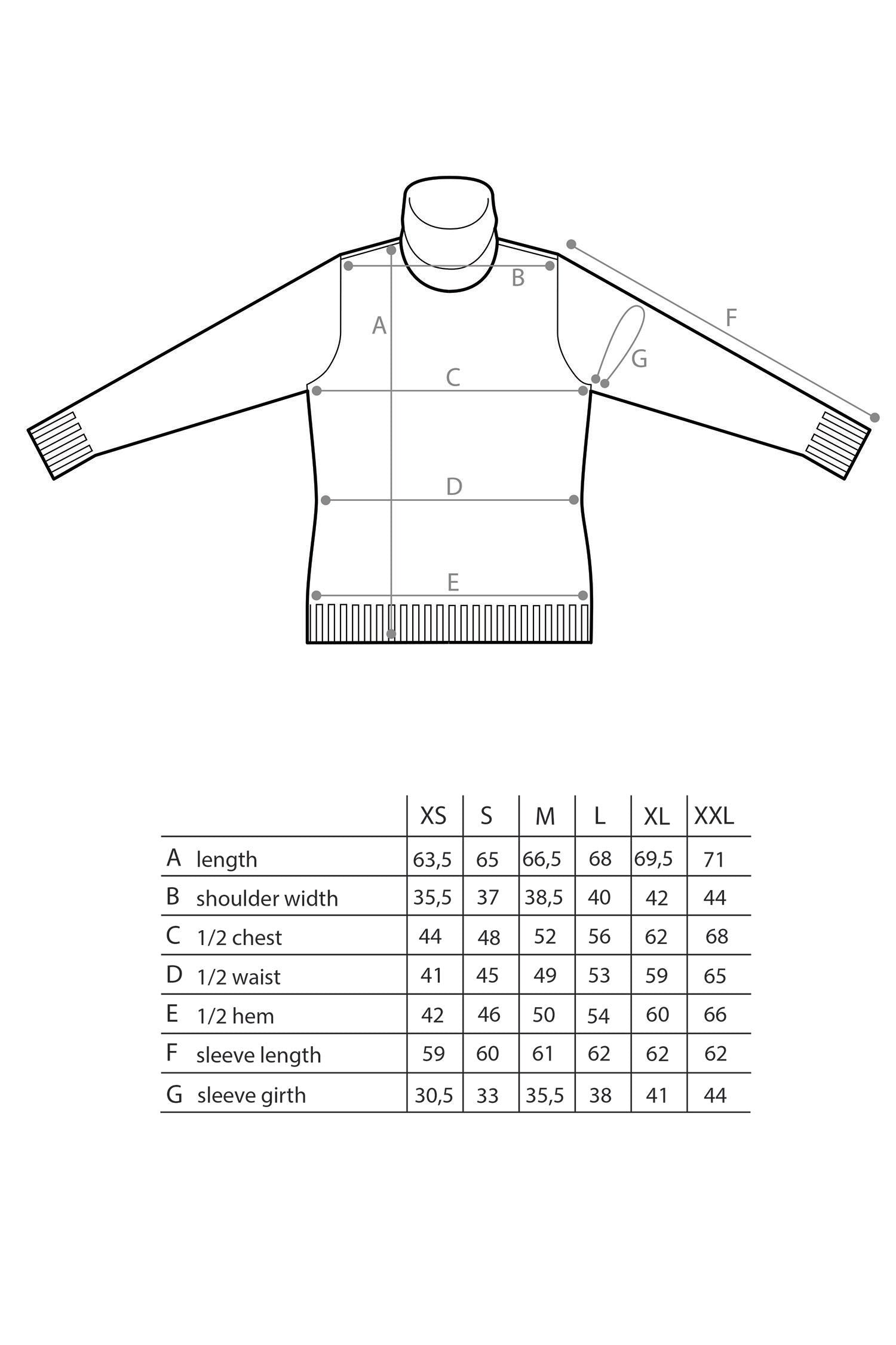 Size chart image 1