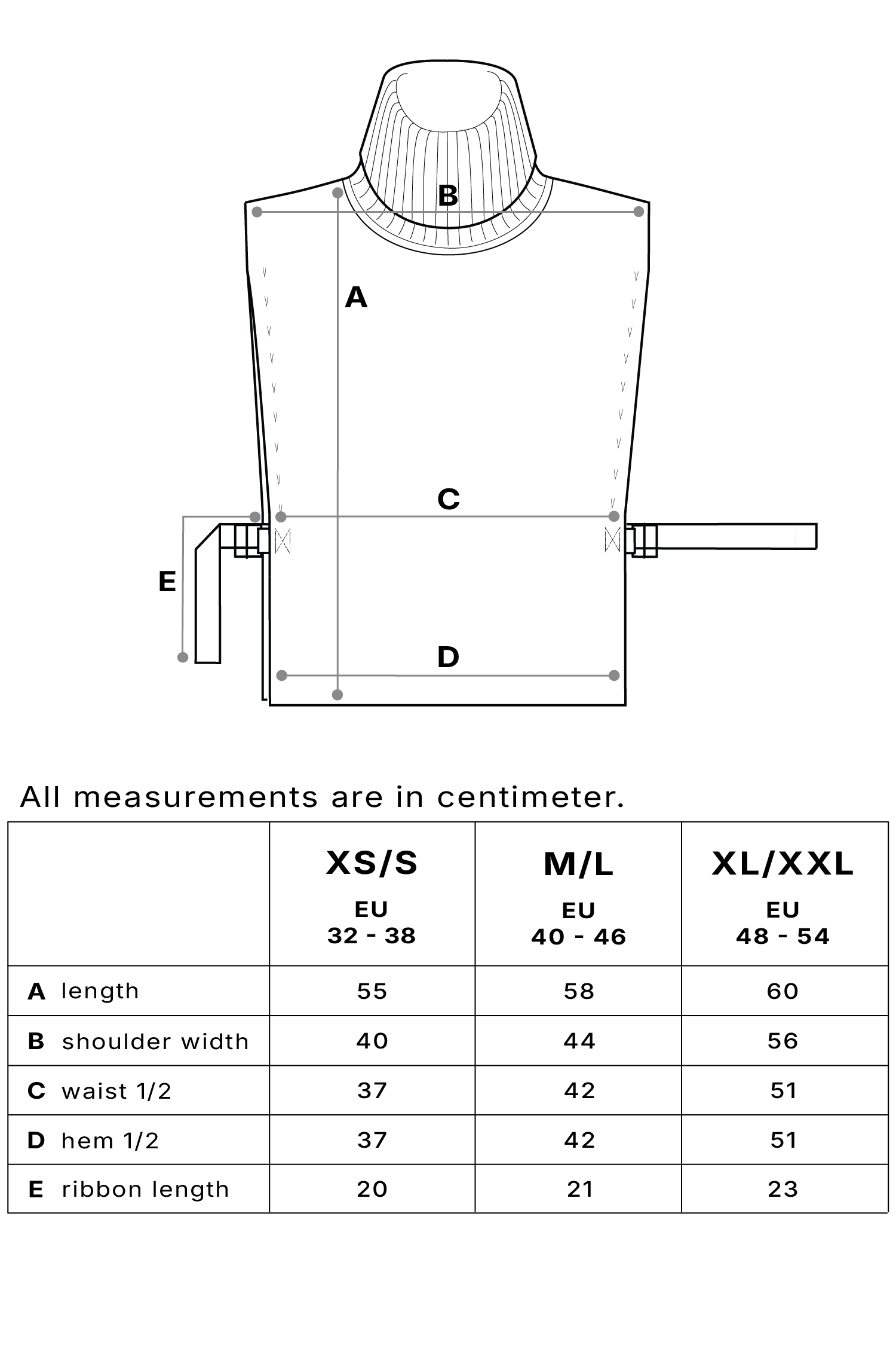 Size chart image 1