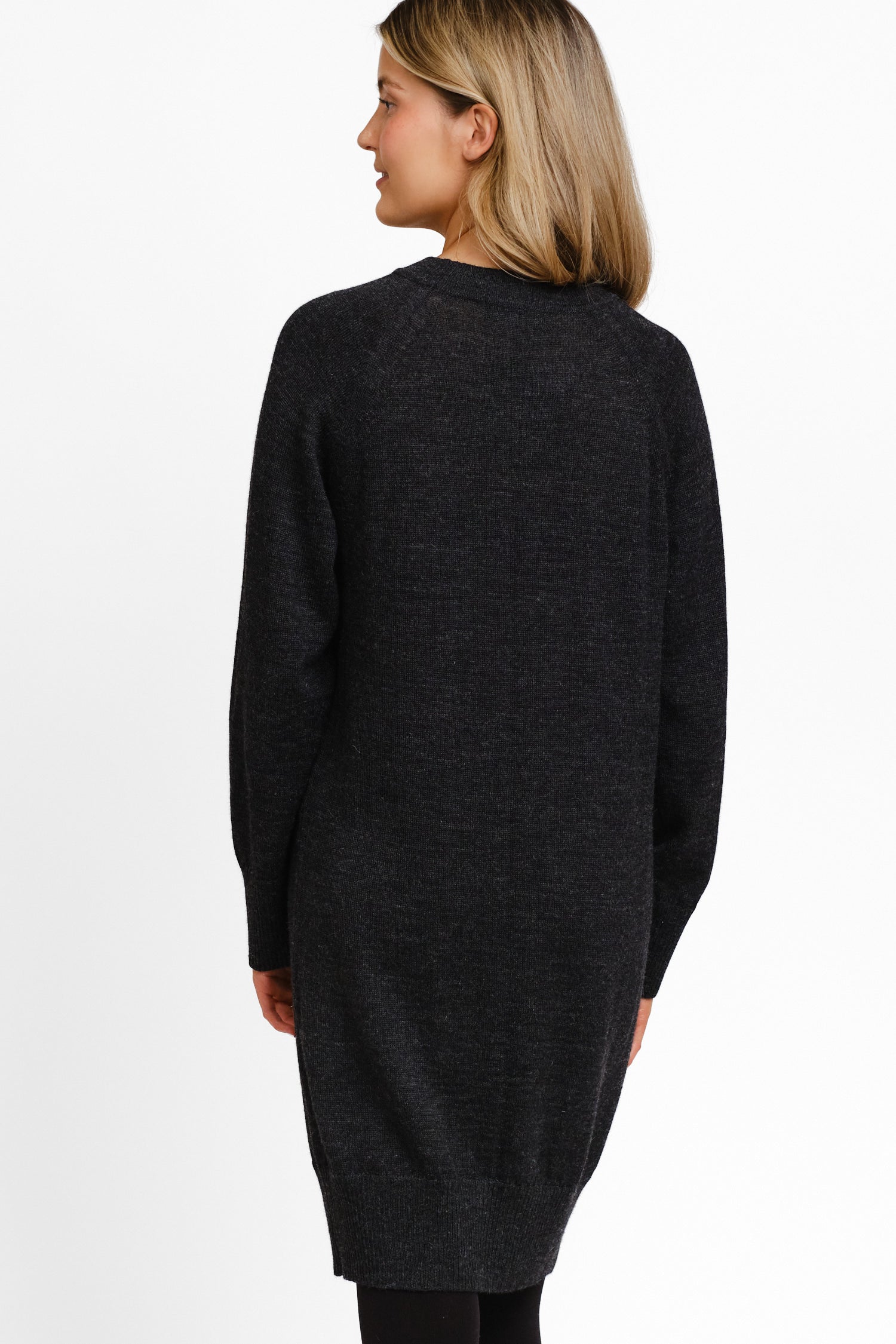 Shine-neulemekko, Hiilenharmaa, M, 1 LK, #5550