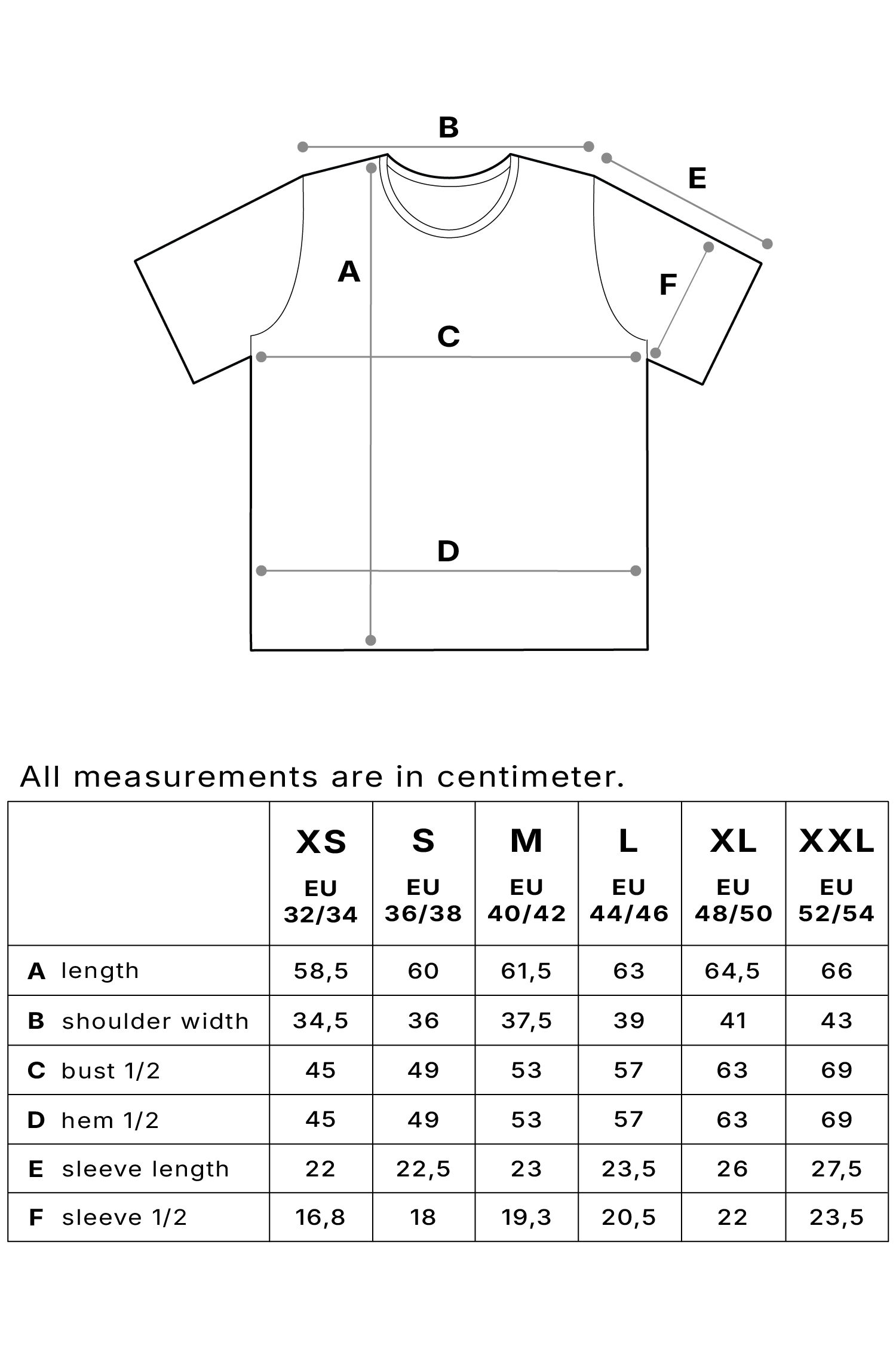 Size chart image 1