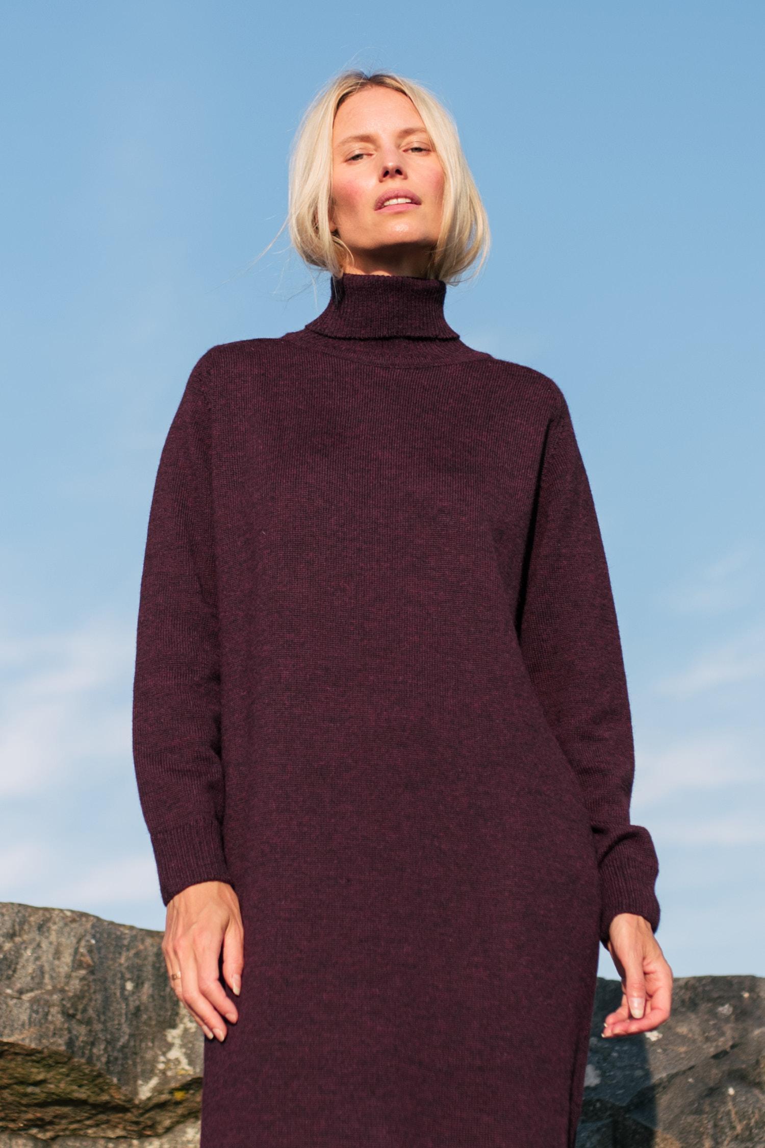 Cozy-maksimekko, Luumu, M/L, 1 LK, #6696