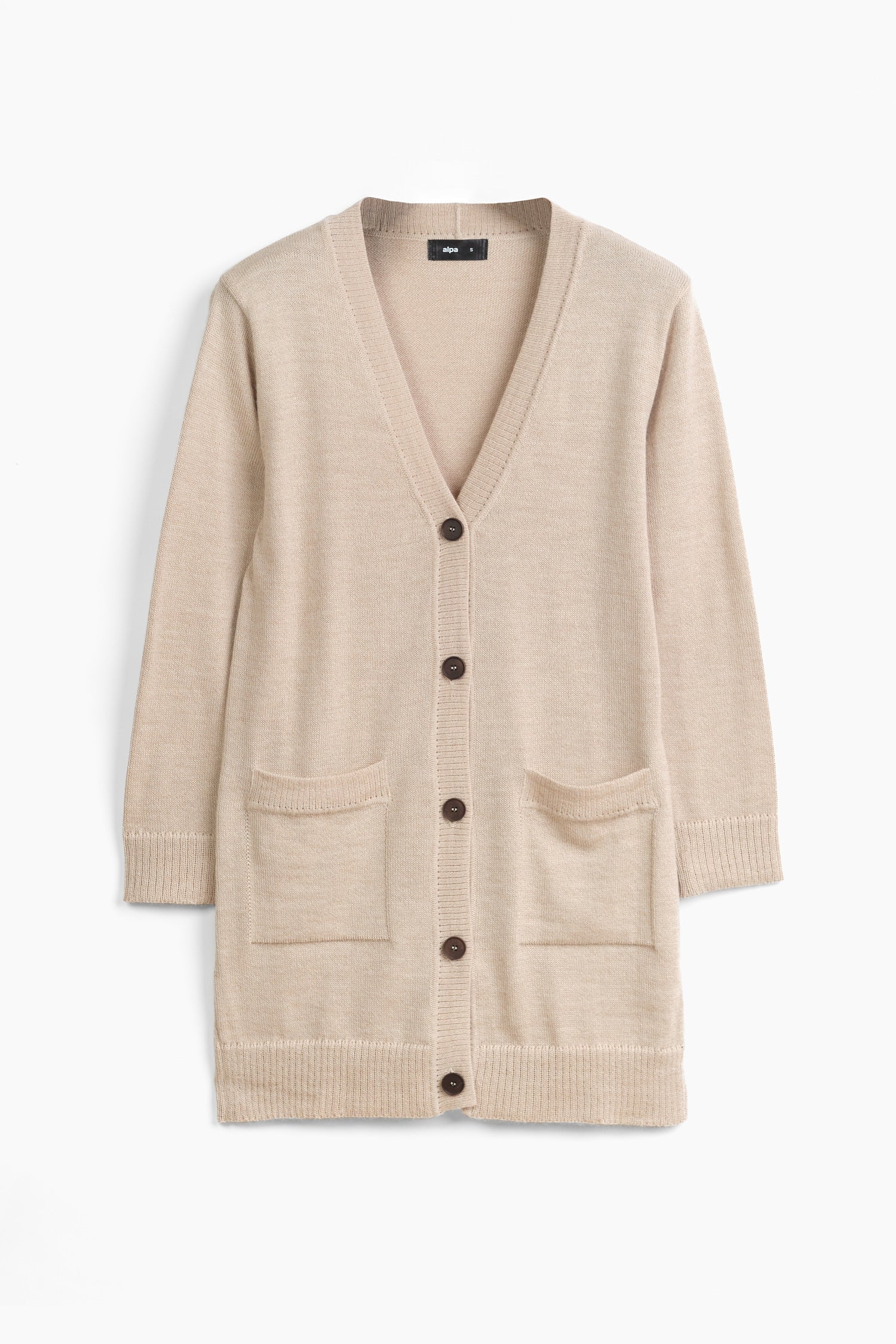 Cuddle-neuletakki, Beige, L, 1 LK, #7127