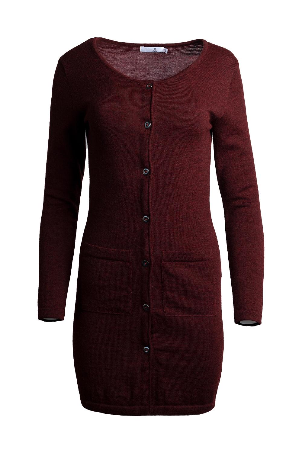 Luminous-neuletakki, Burgundi, XS, 2 LK, #6872