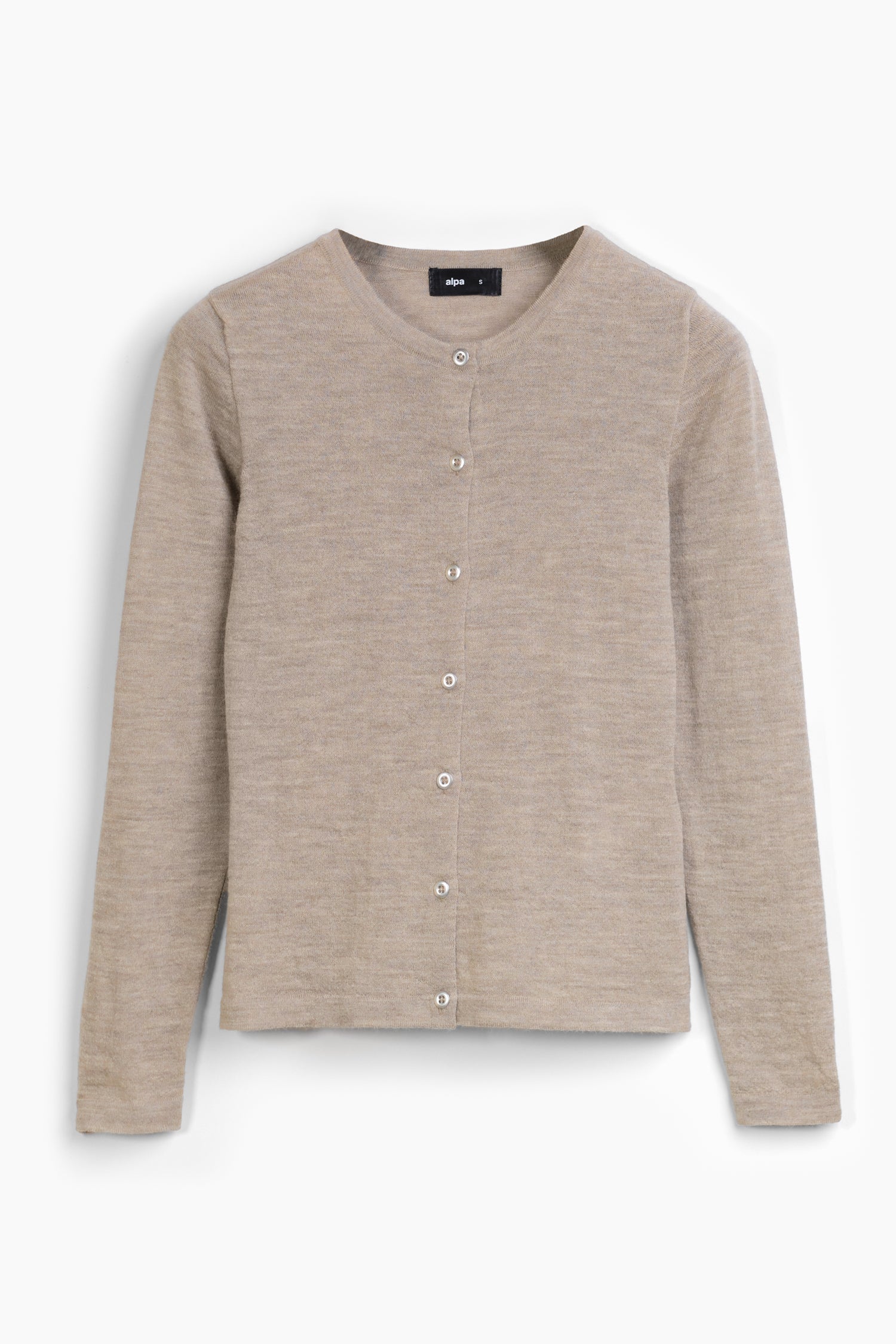 Serene-neuletakki, Greige, XS, 2 LK, #5737