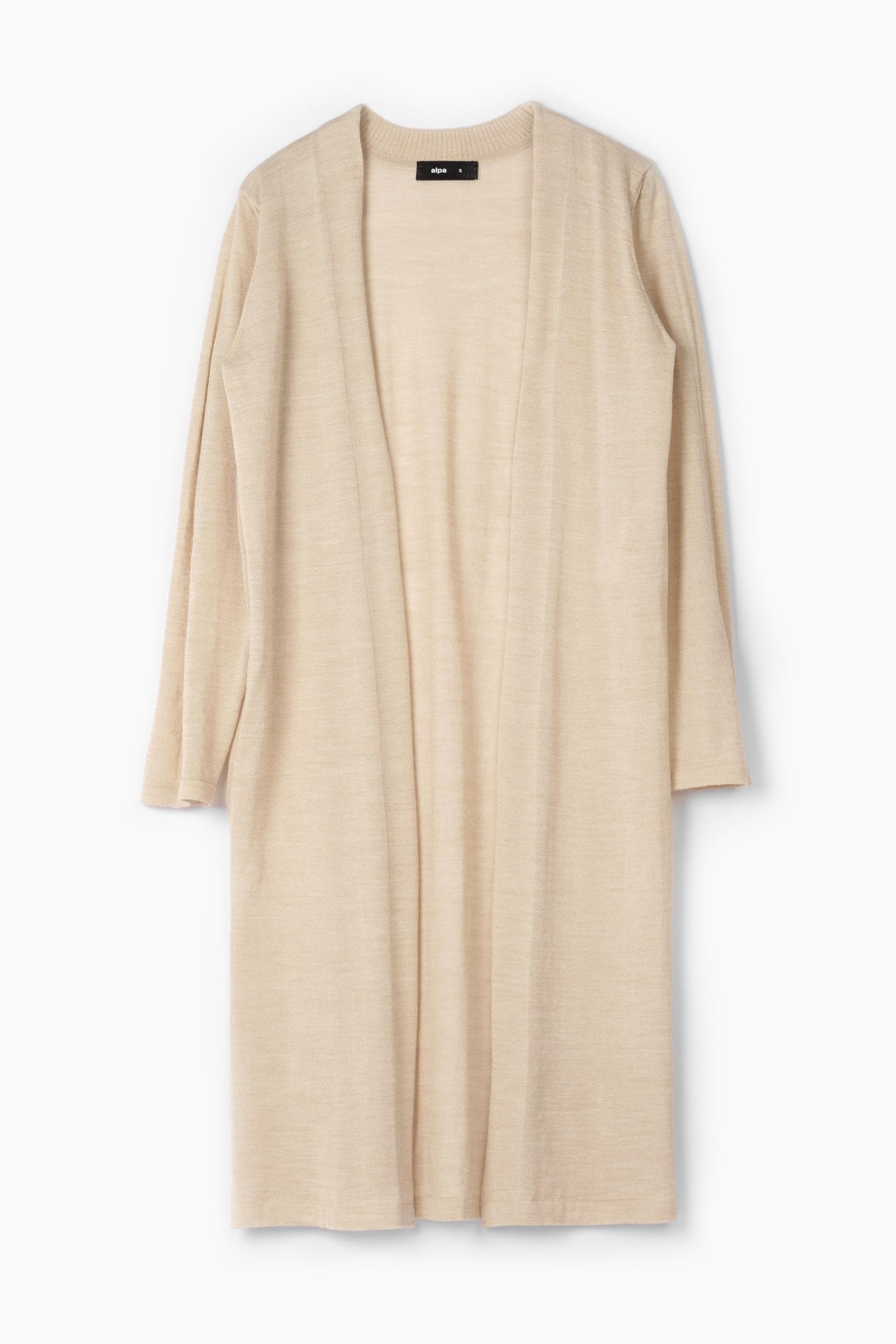 Swan- ohut neuletakki, Beige, S, 2 LK, #7456