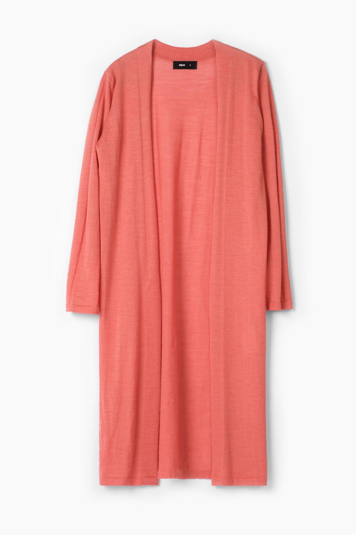 Swan- ohut neuletakki, Koralli, XS, 1 LK, #7634
