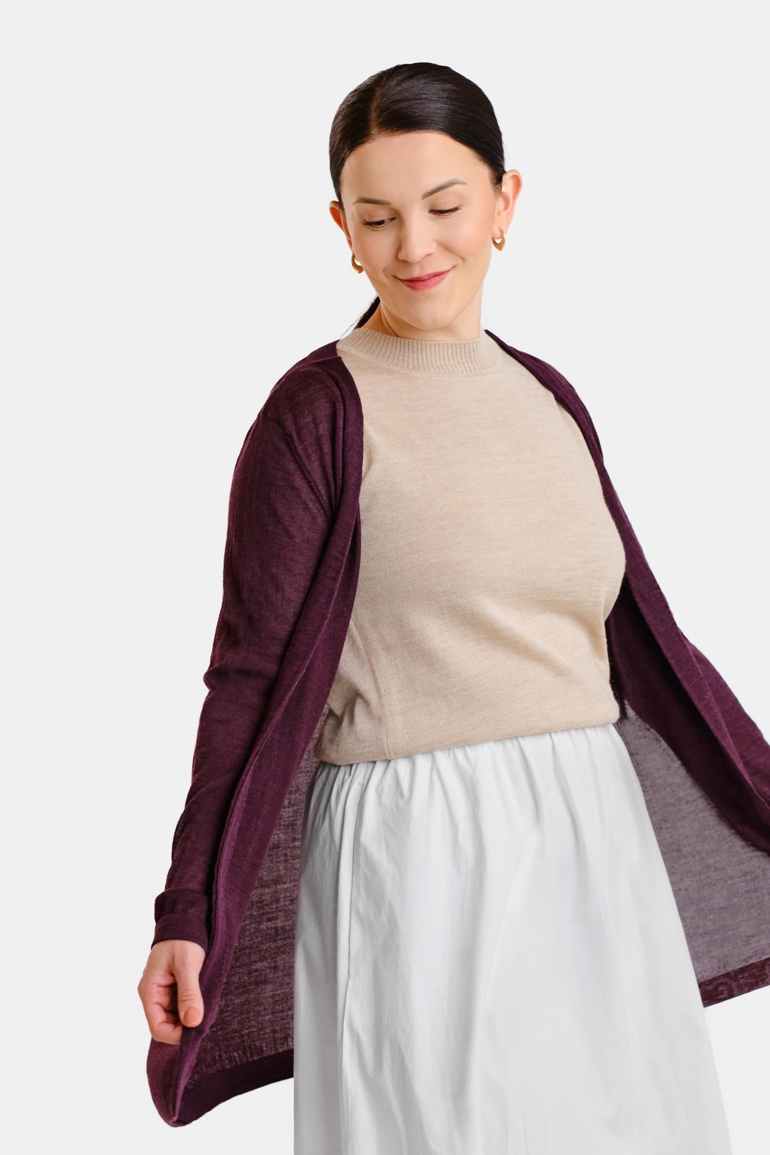 Breeze-neuletakki, Viikuna, XL, 1 LK, #7374