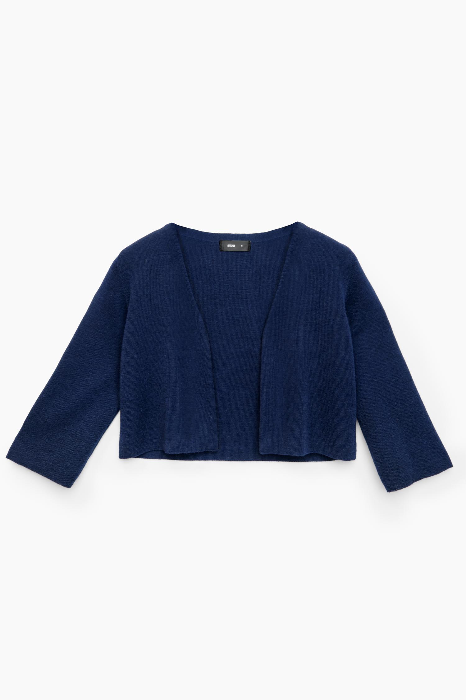 Haiku-neuletakki, Navy, S, 1 LK, #7410