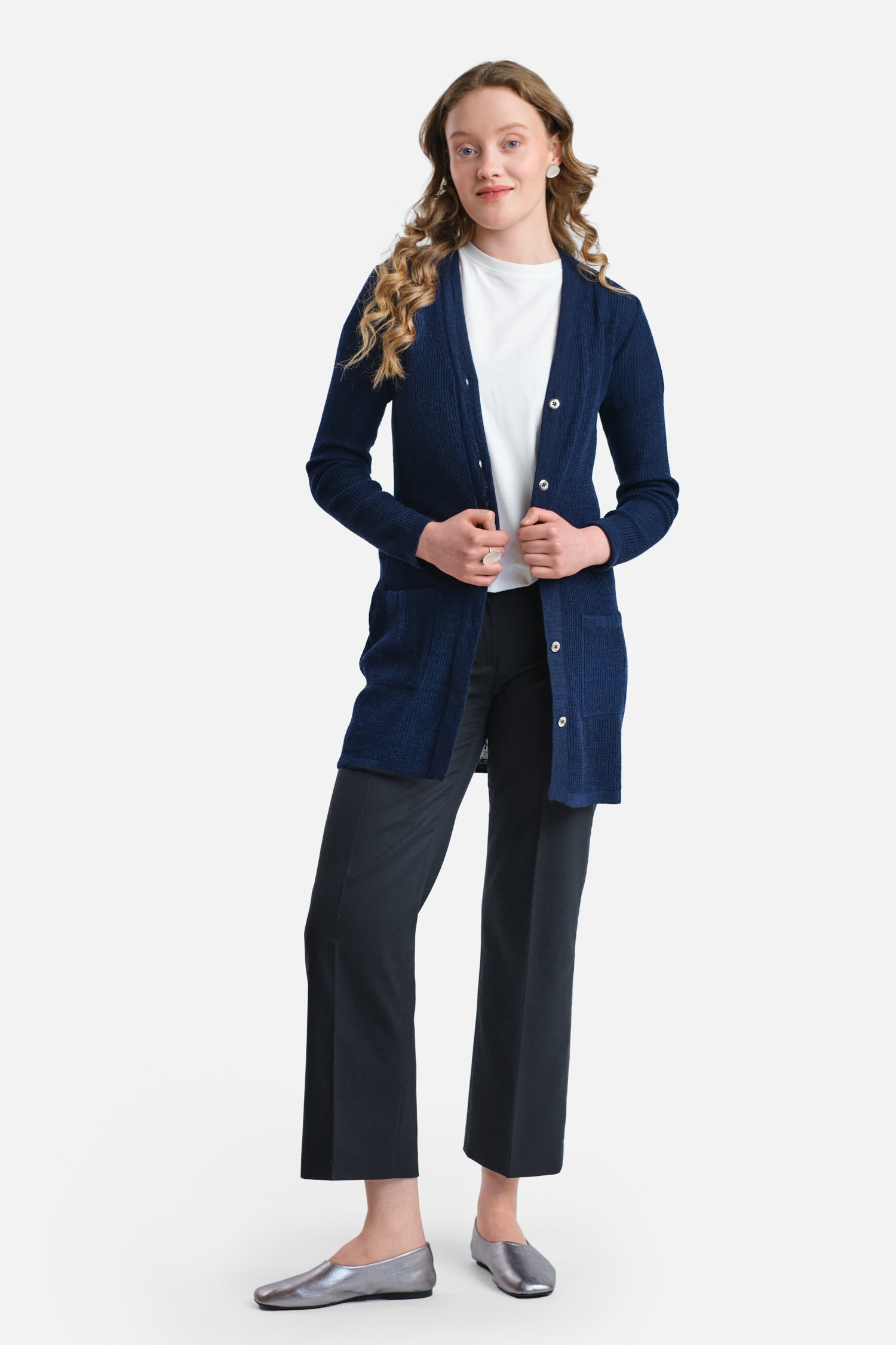 Rain 2.0-neuletakki, Navy, M, 1 LK, #7525