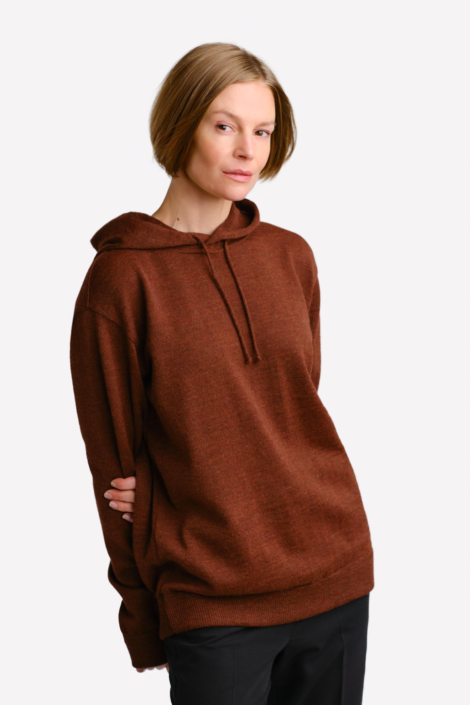 Hoodie-neulehuppari, mahonki