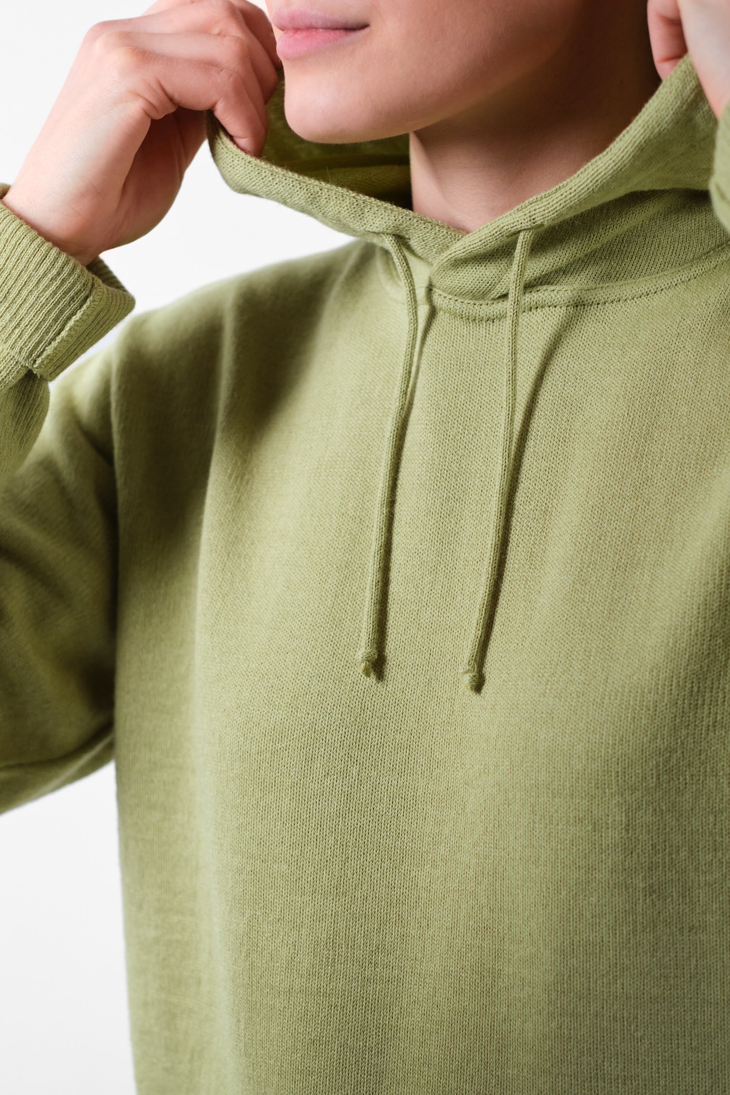 Hoodie-neulehuppari, päärynä