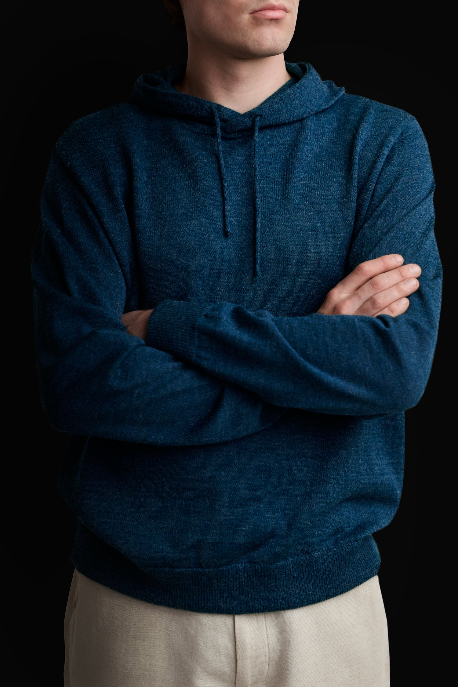 Hoodie-alpakkahuppari, petrooli