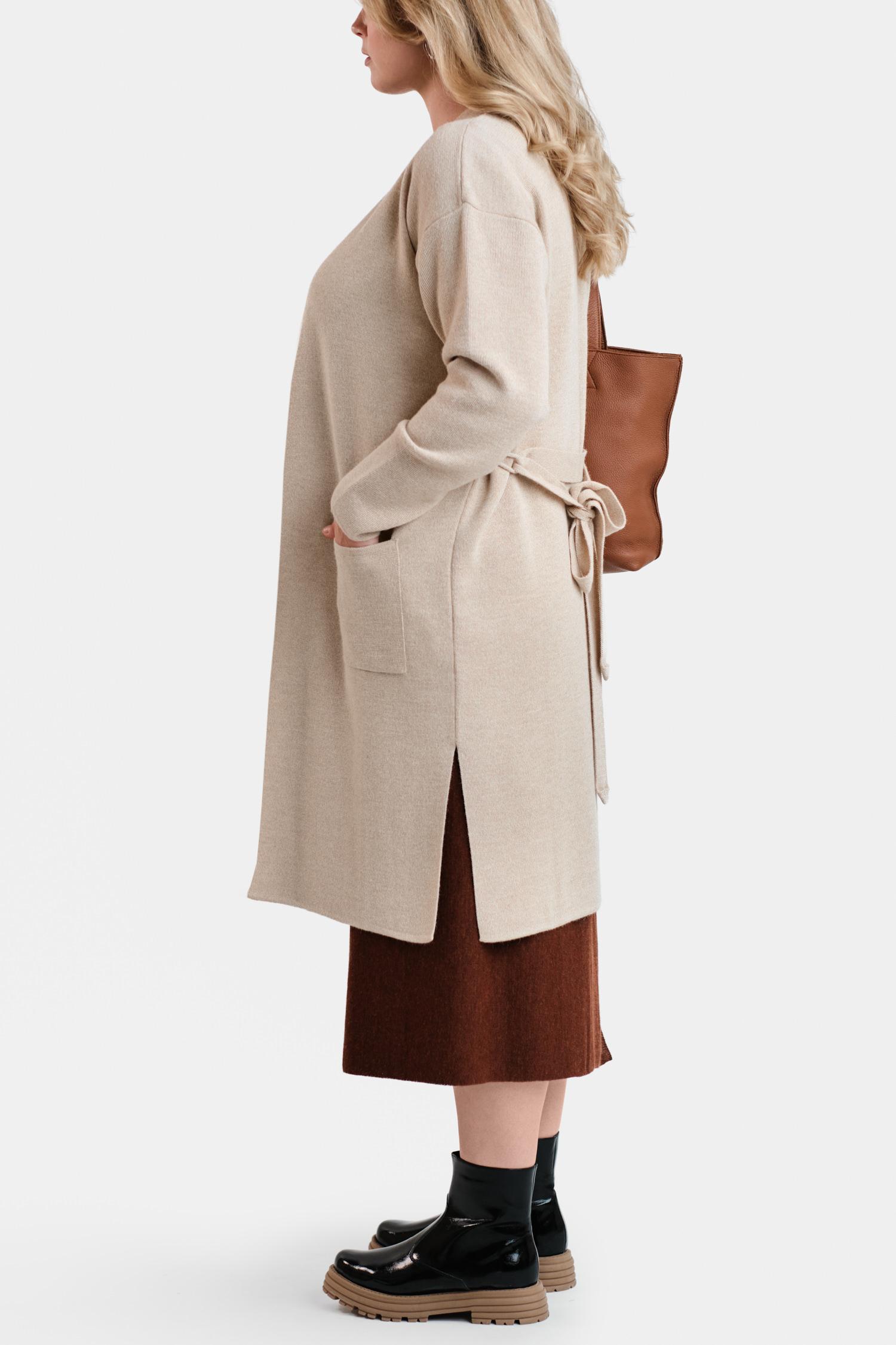 Forward-neuletakki, beige