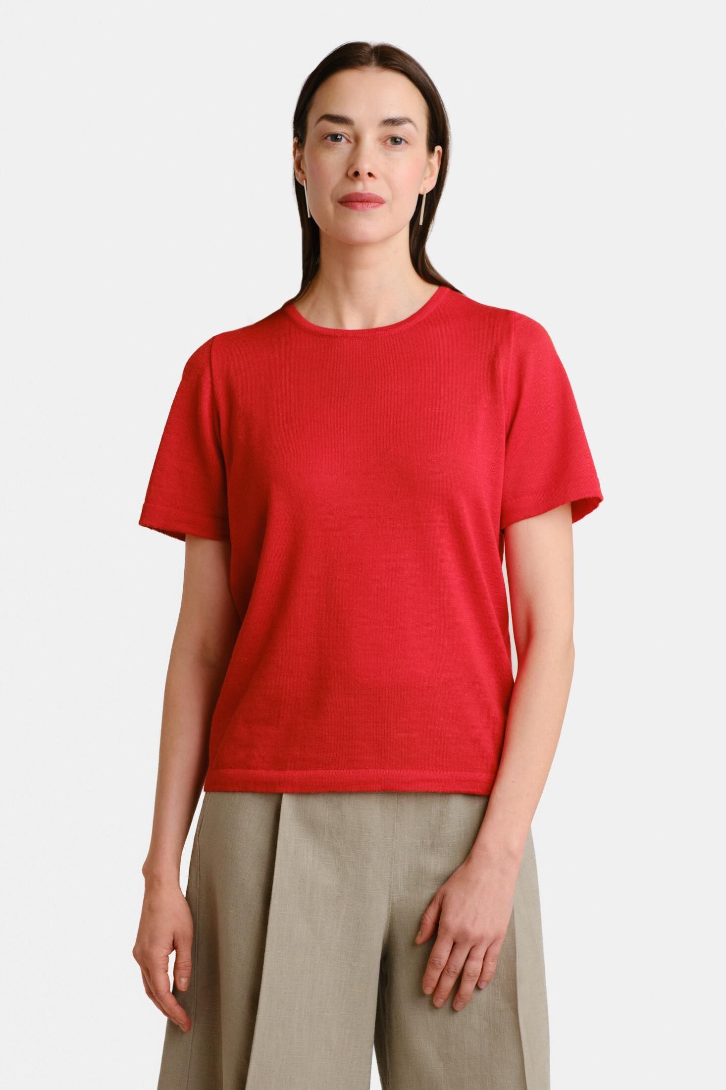 Simple-t-paita, Tulenpunainen, M, 2 LK, #7484