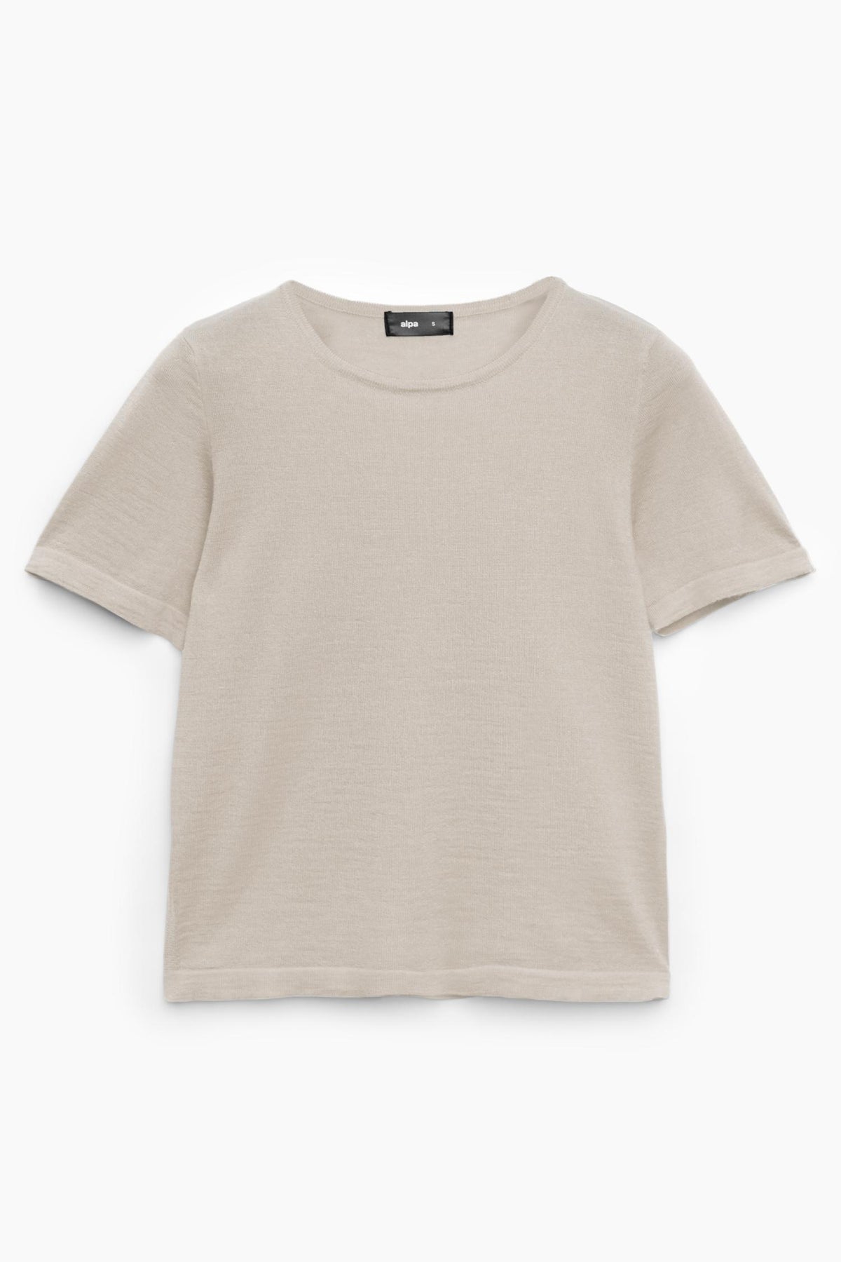 Simple-t-paita, Viileä beige, L, 1 LK, #7730