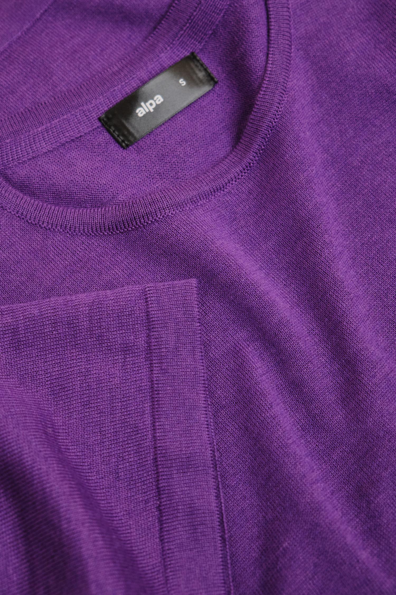 Simple t-paita, violetti