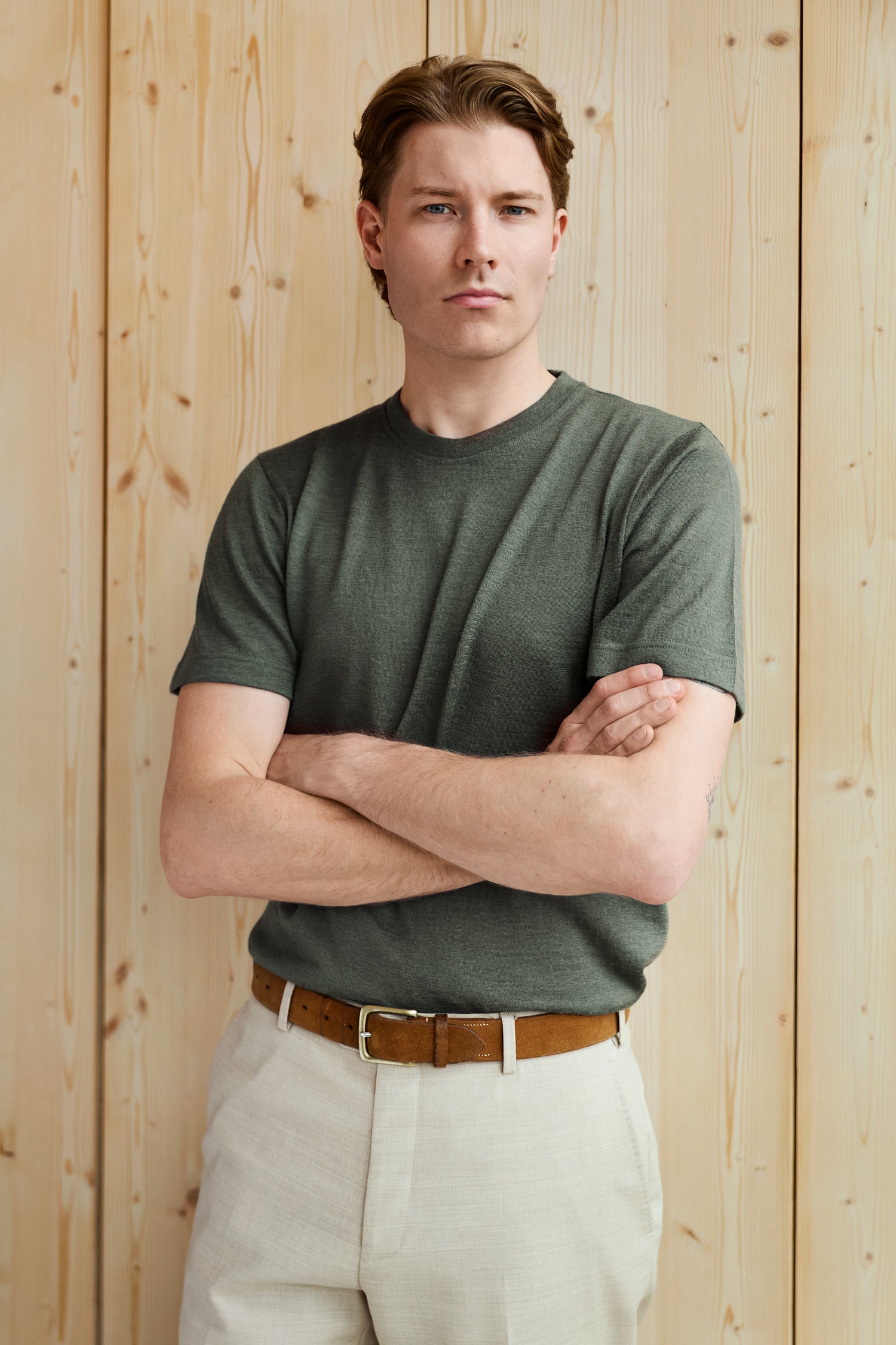 Standard t-paita, khaki