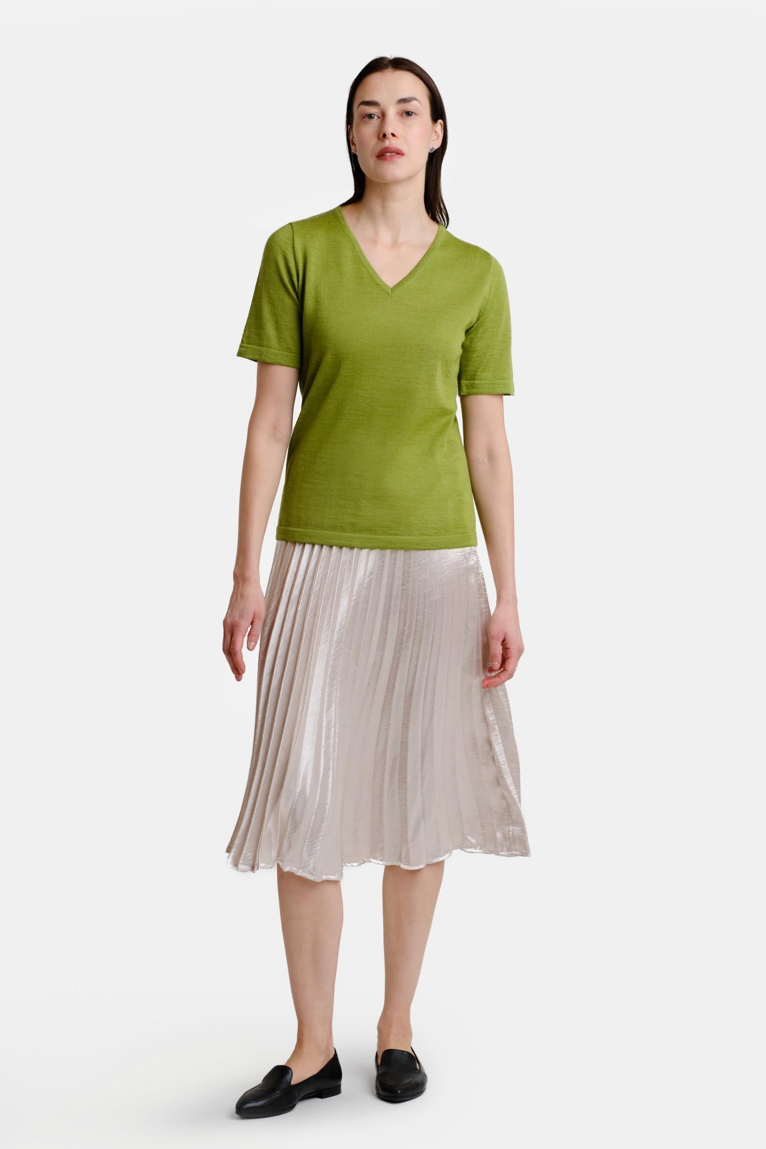 Valley-t-paita, Lime, S, 2 LK, #7503