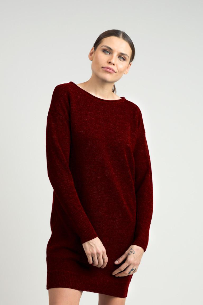 Chilly-neulemekko, Burgundi, XS, 2 LK, #6827