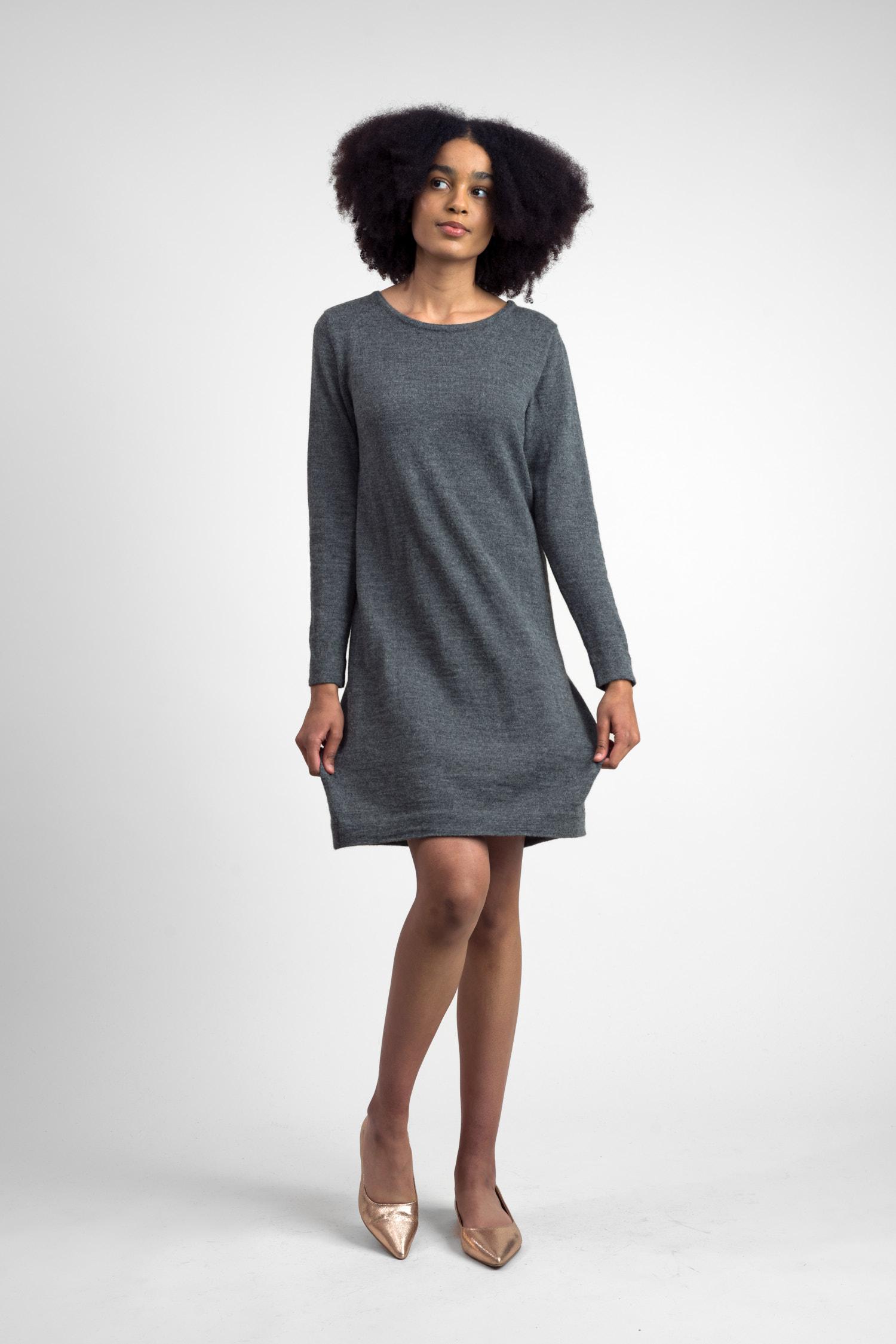 Moonlight-mekko, Keskiharmaa, XS, 2 LK, #5989