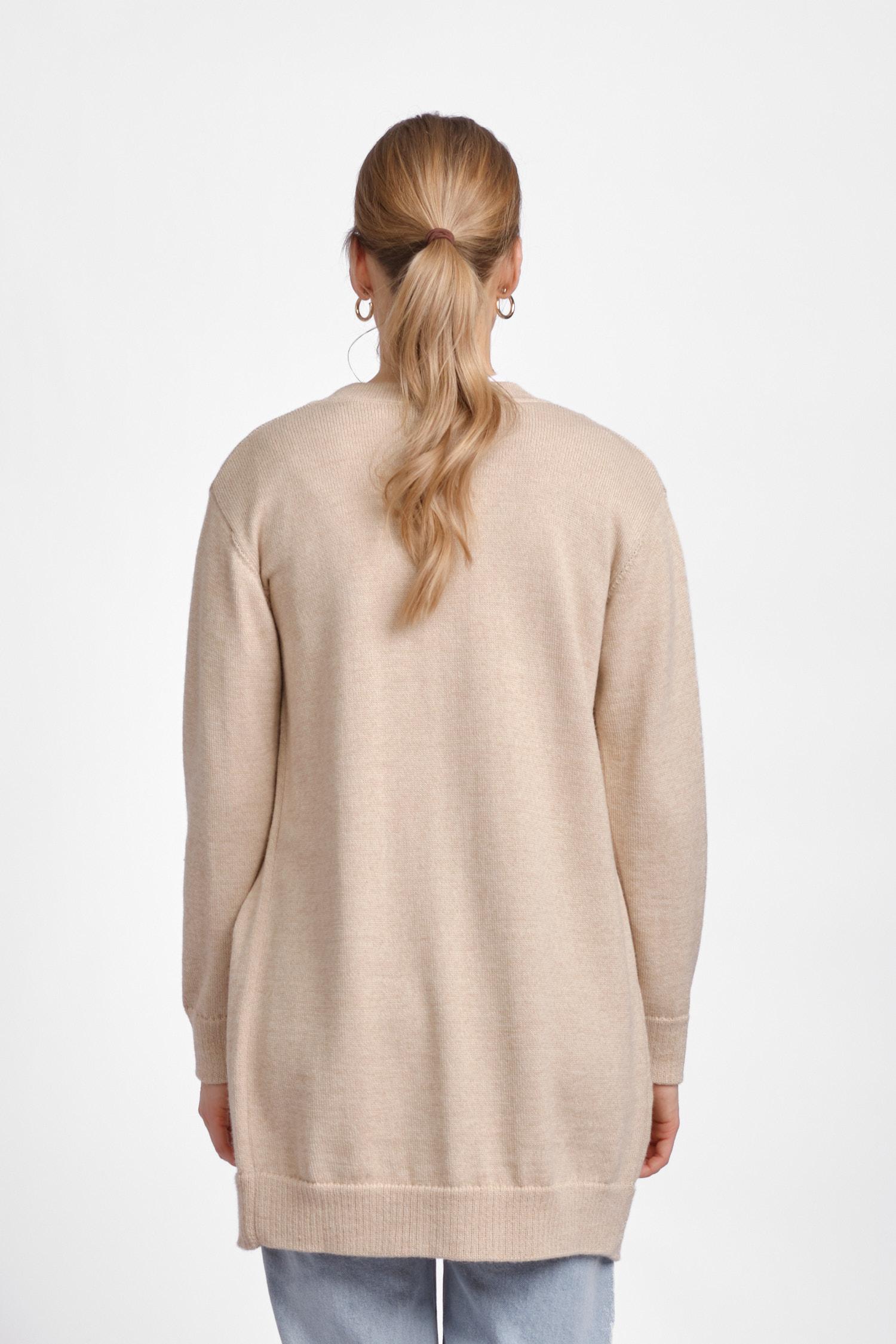 Cuddle-neuletakki, Beige, L, 1 LK, #7127