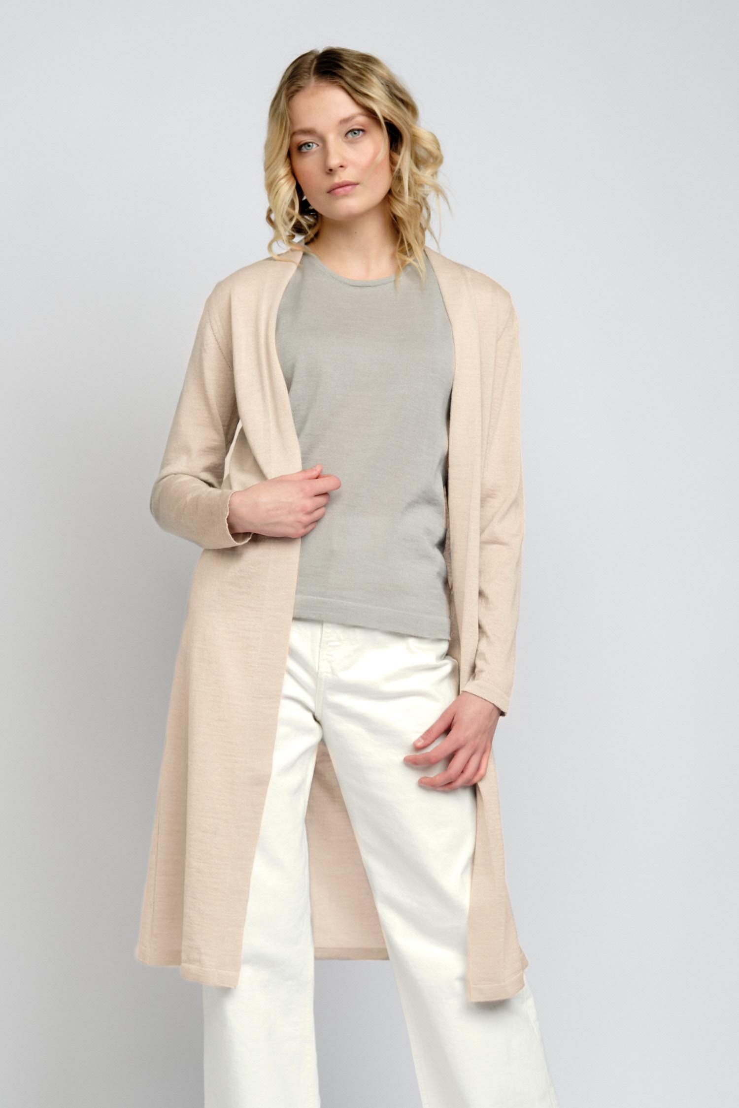 Swan- ohut neuletakki, Beige, S, 1 LK, #6486